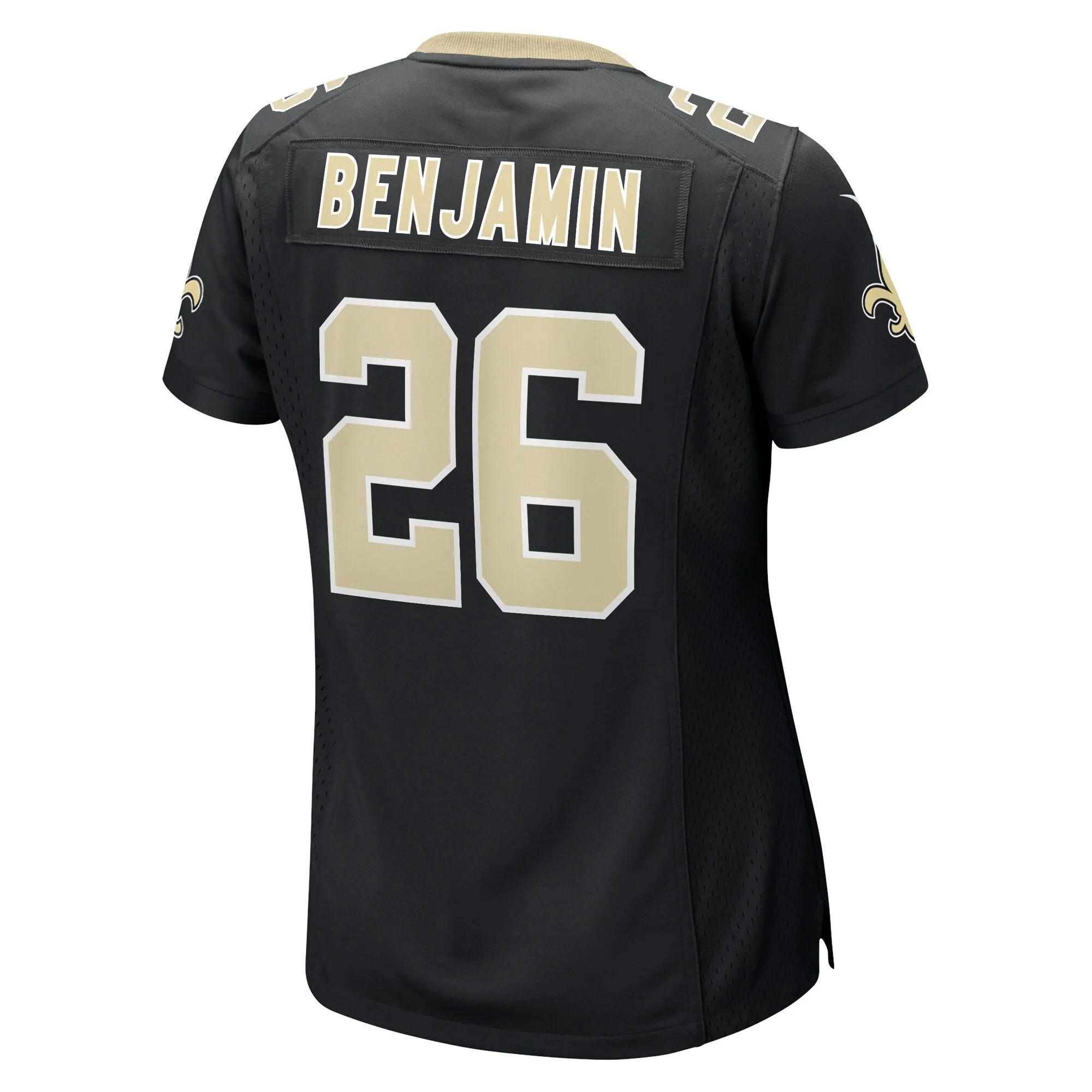 Eno Benjamin New Orleans Saints  Women's Team Game Jersey -  Black