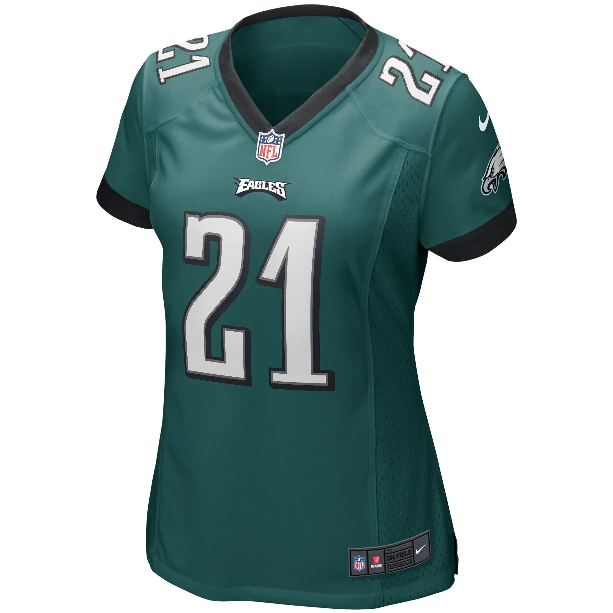 Eric Allen Philadelphia Eagles  Women's Game Retired Player Jersey - Midnight Green