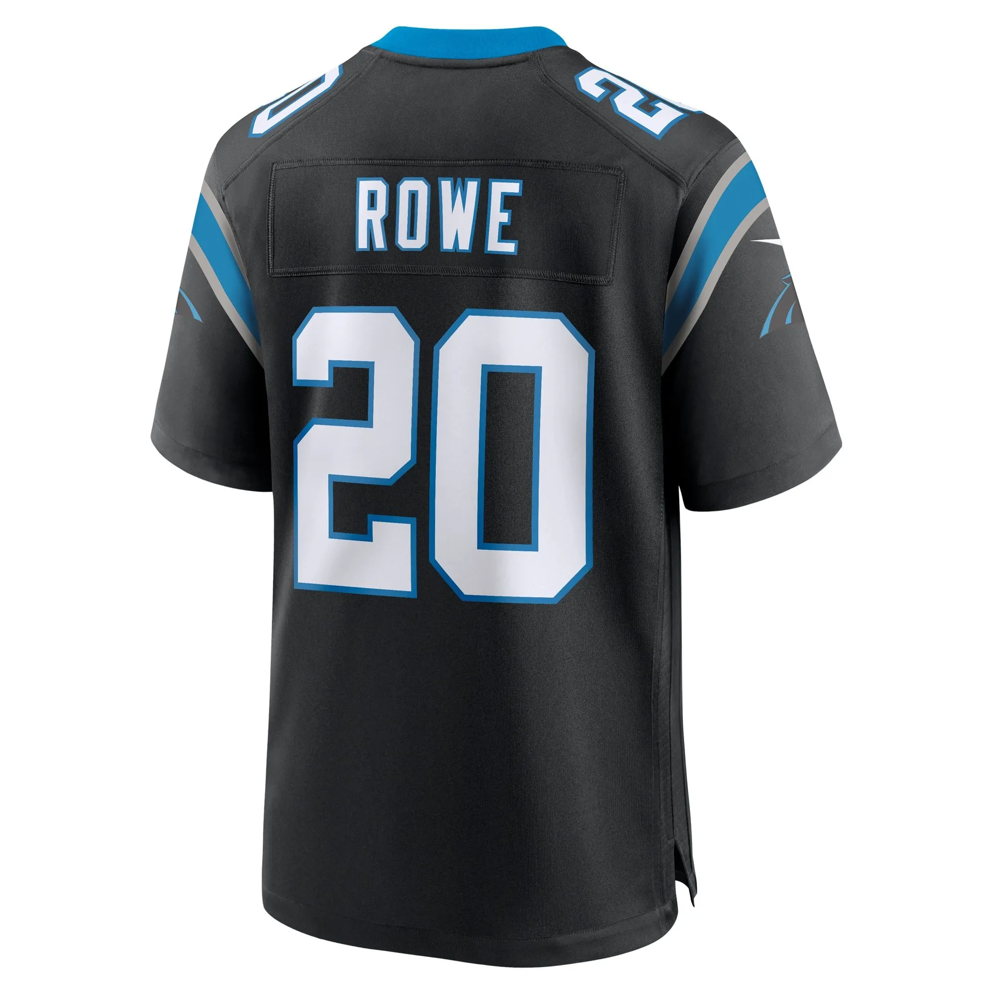 Eric Rowe Carolina Panthers  Game Jersey - Black