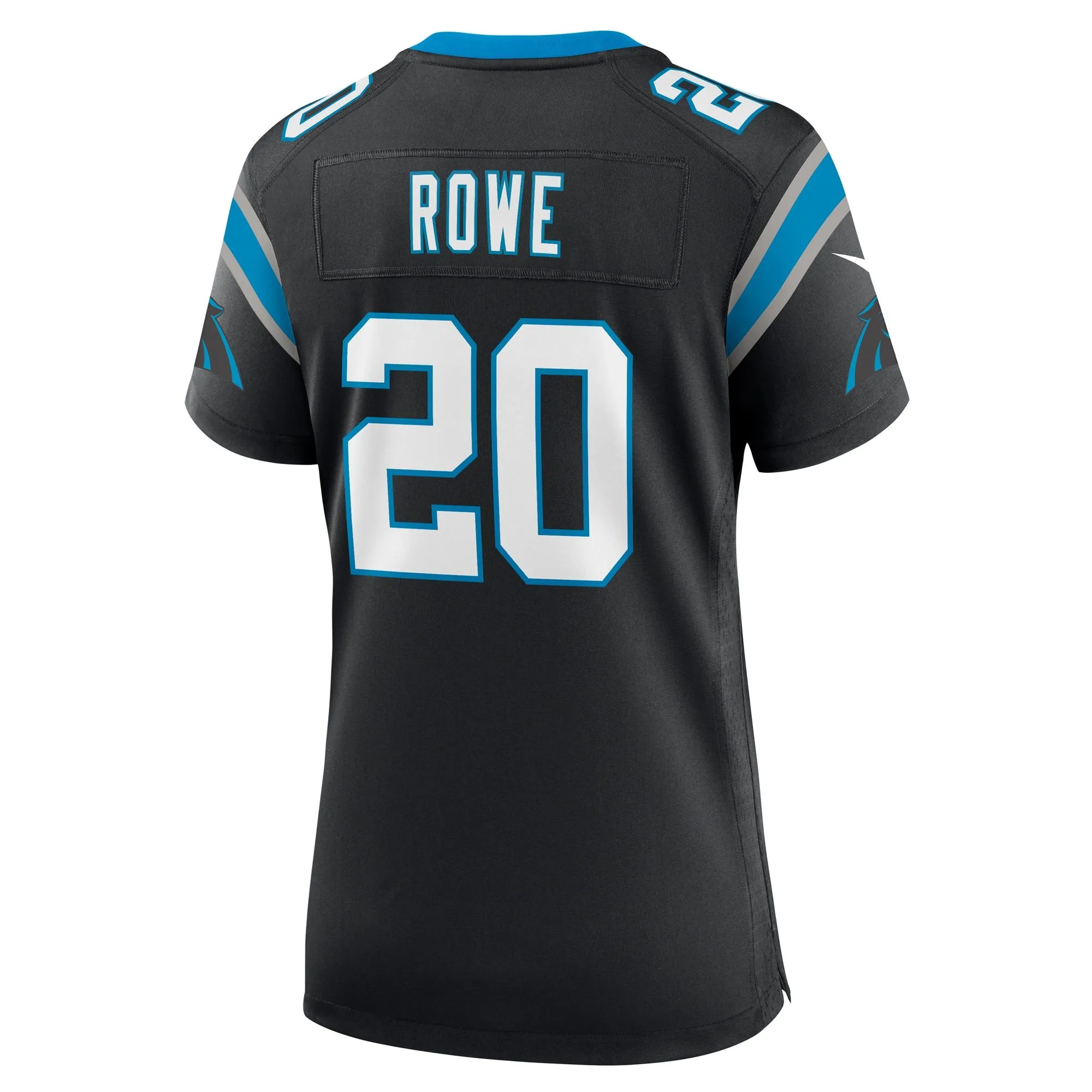 Eric Rowe Carolina Panthers  Women's Game Jersey - Black