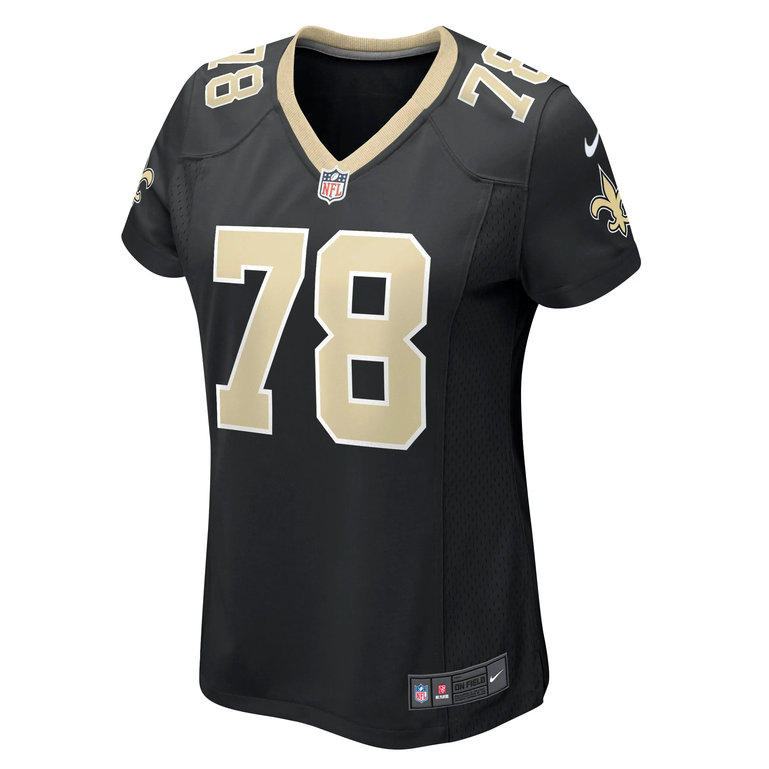 Erik Mccoy New Orleans Saints  Women's Game Jersey - Black