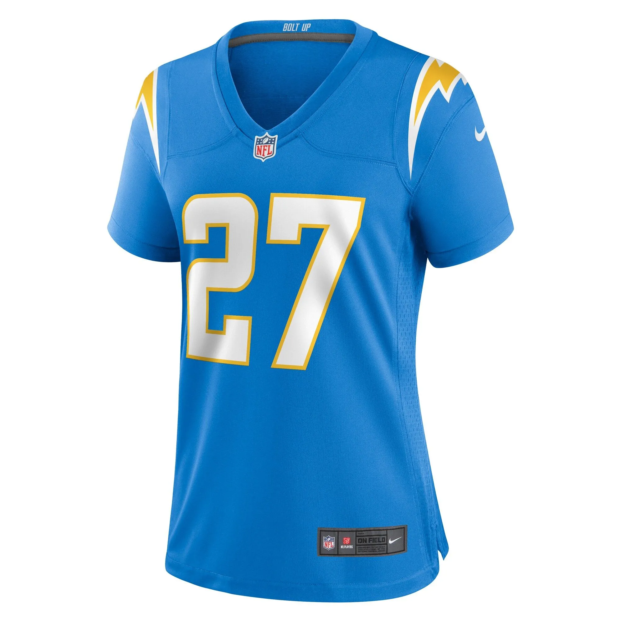 Essang Bassey Los Angeles Chargers  Women's  Game Jersey -  Powder Blue