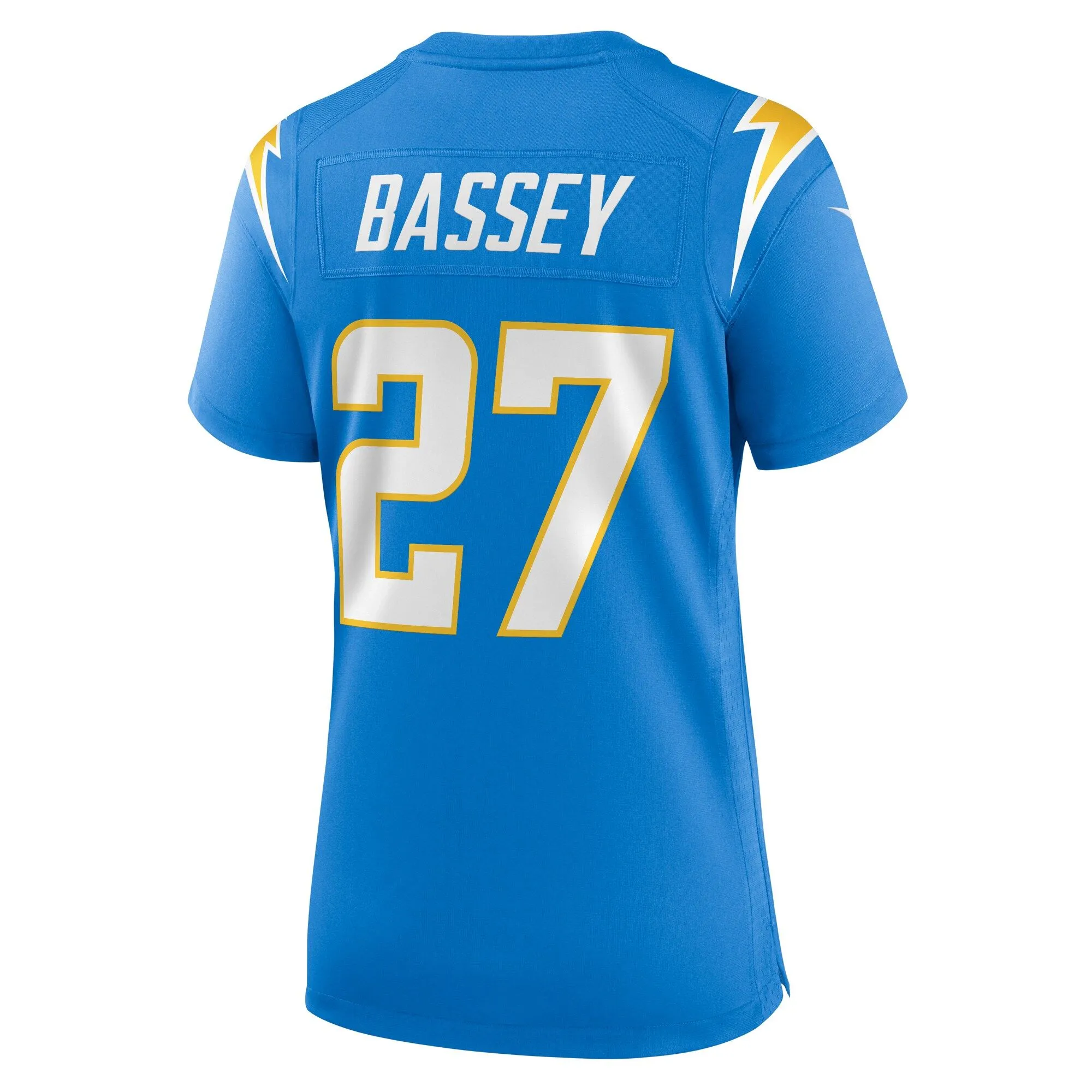 Essang Bassey Los Angeles Chargers  Women's  Game Jersey -  Powder Blue