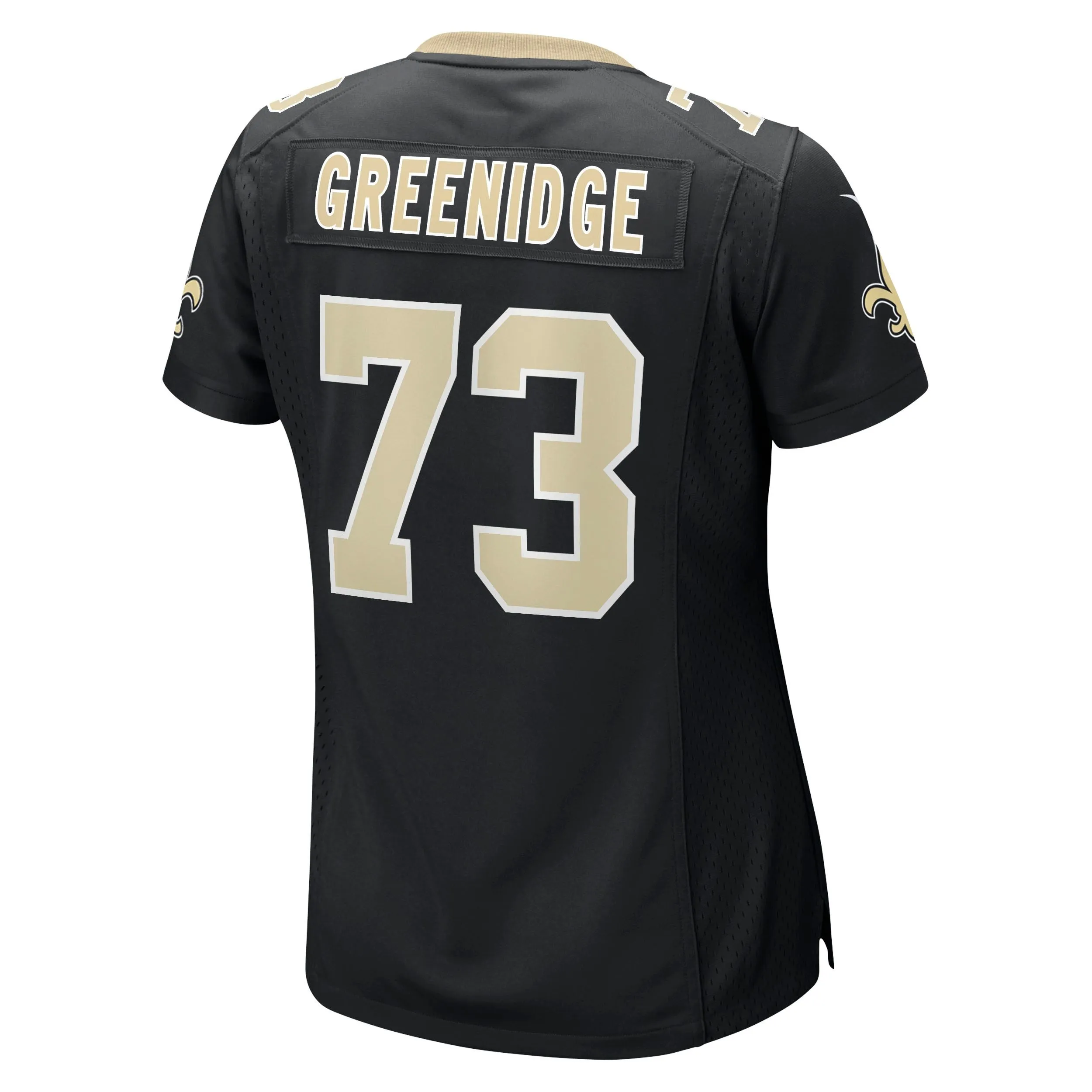 Ethan Greenidge New Orleans Saints  Women's Game Jersey - Black