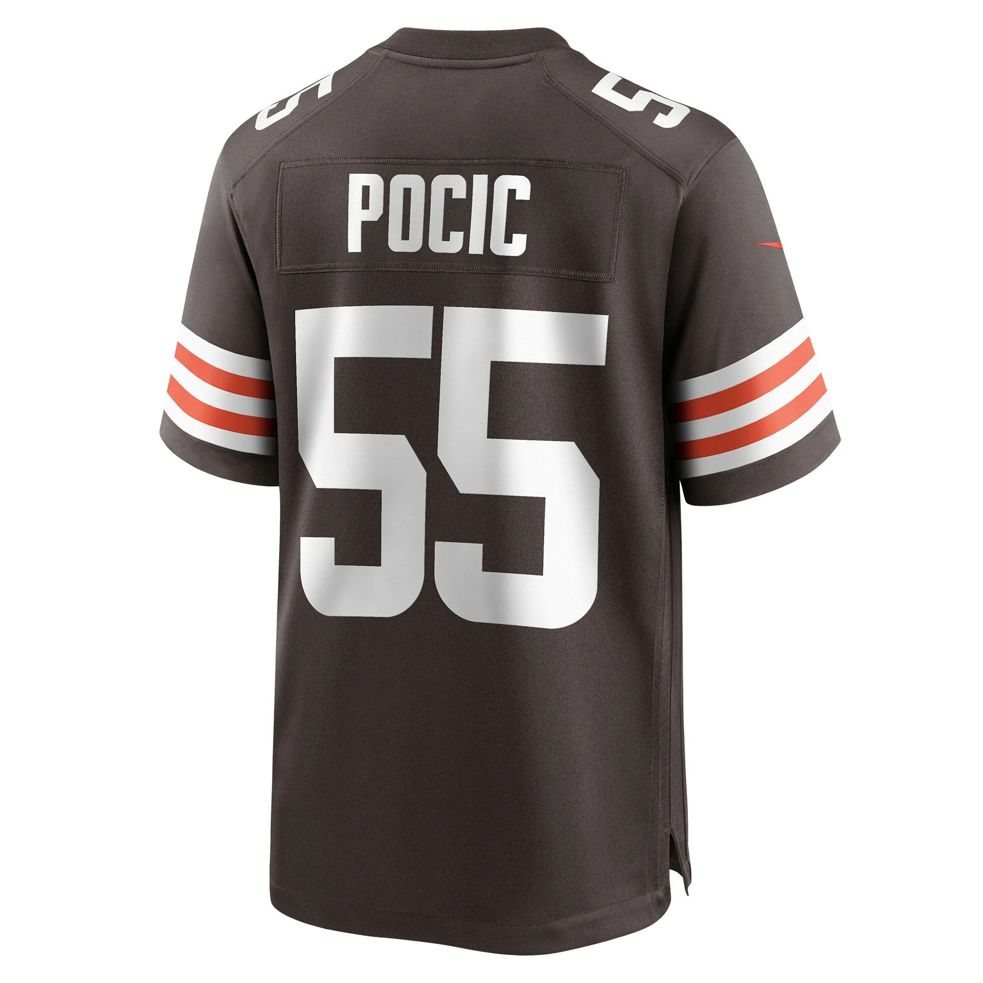 Ethan Pocic Cleveland Browns  Game Jersey - Brown