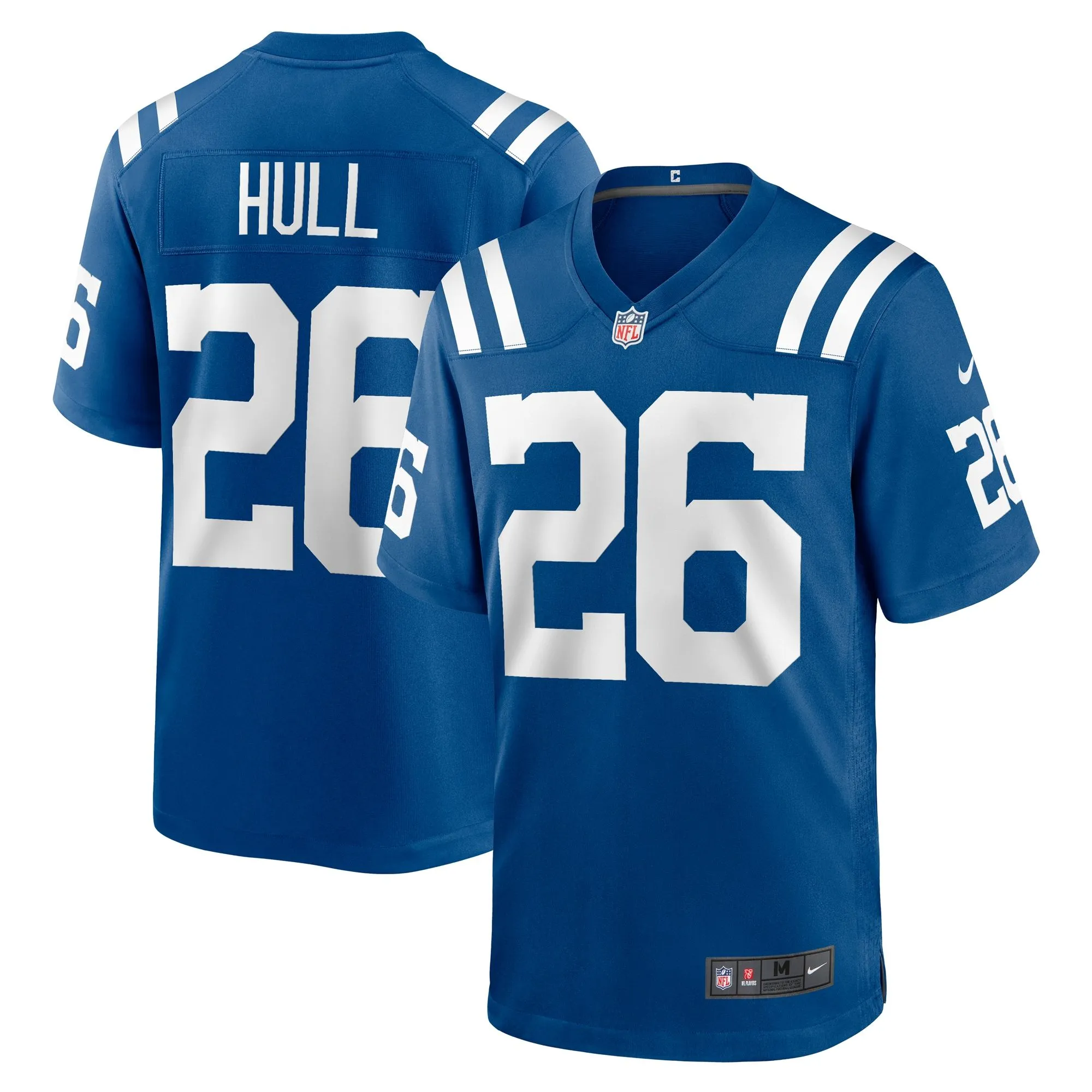 Evan Hull Indianapolis Colts  Team Game Jersey -  Royal