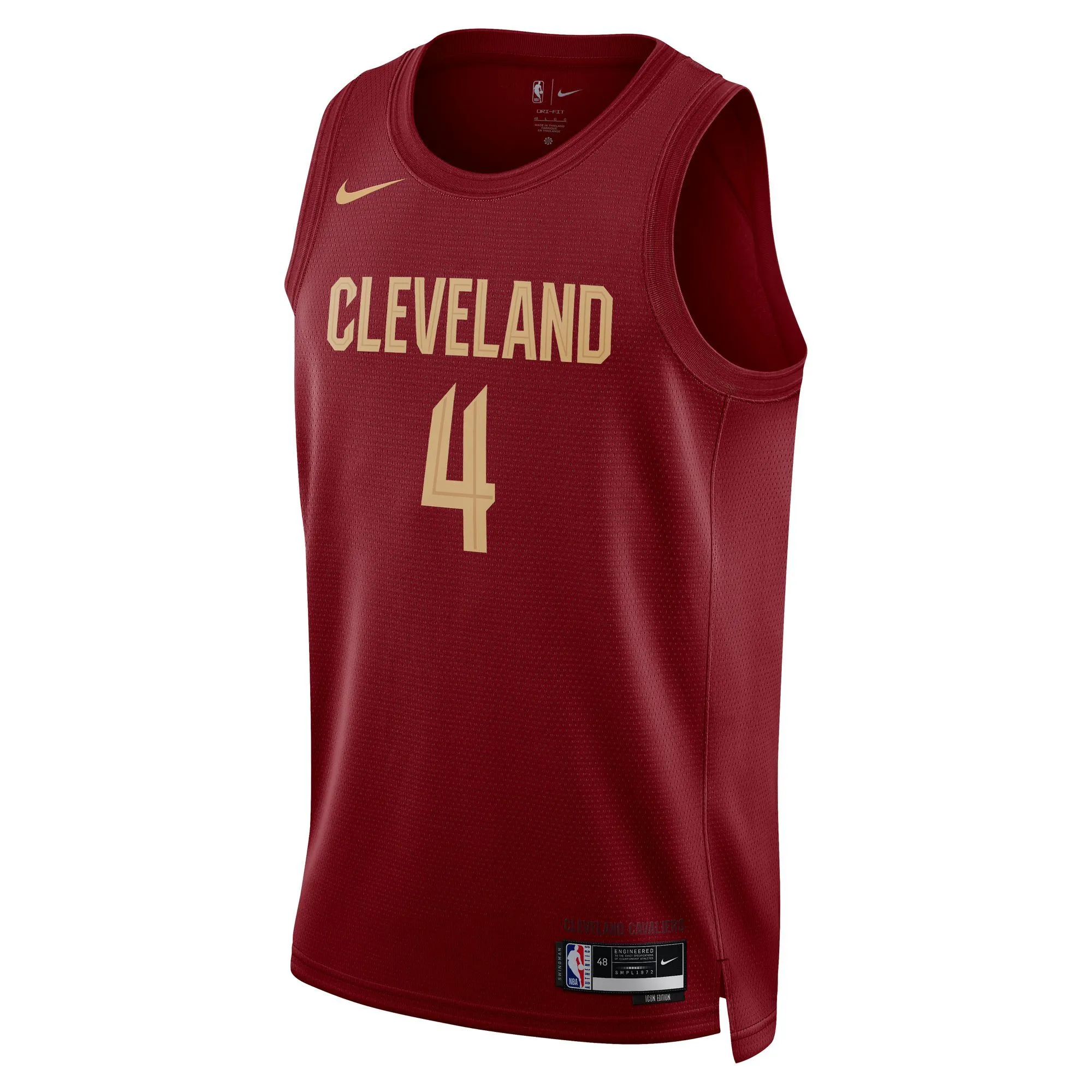 Evan Mobley Cleveland Cavaliers  Unisex Swingman Jersey - Icon Edition - Wine