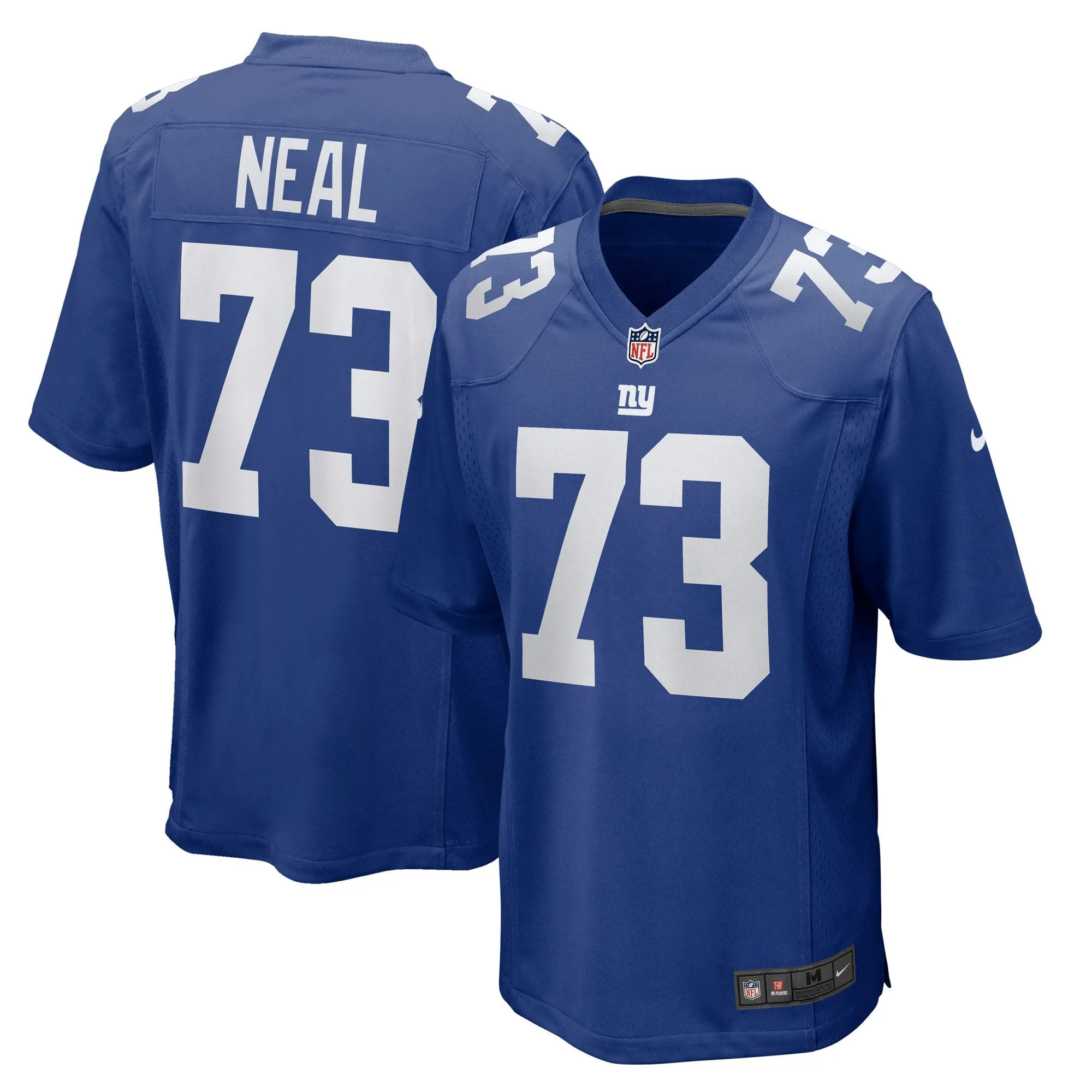 Evan Neal New York Giants  Player Game Jersey - Royal