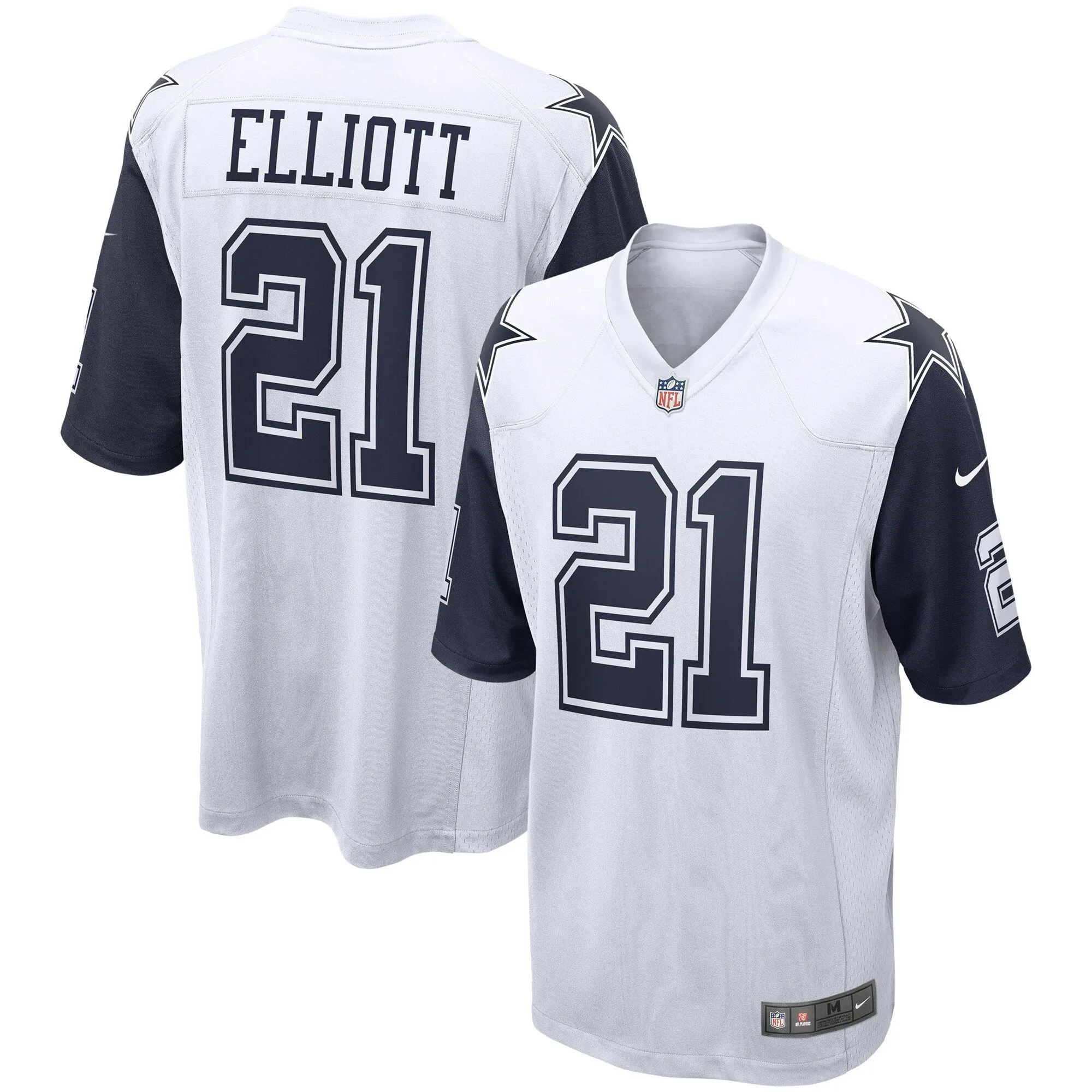 Ezekiel Elliott Dallas Cowboys  Alternate Game Jersey - White