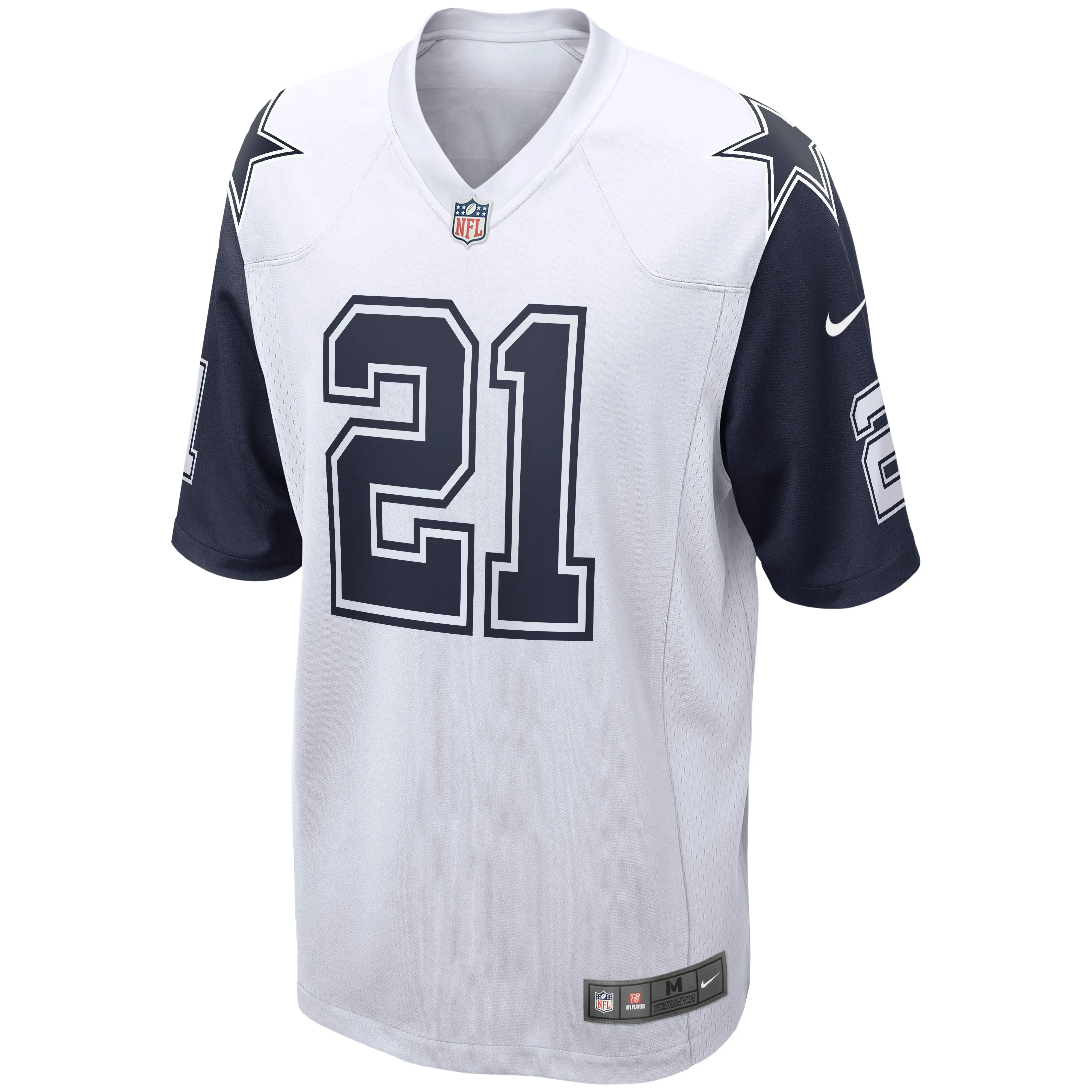 Ezekiel Elliott Dallas Cowboys  Alternate Game Jersey - White