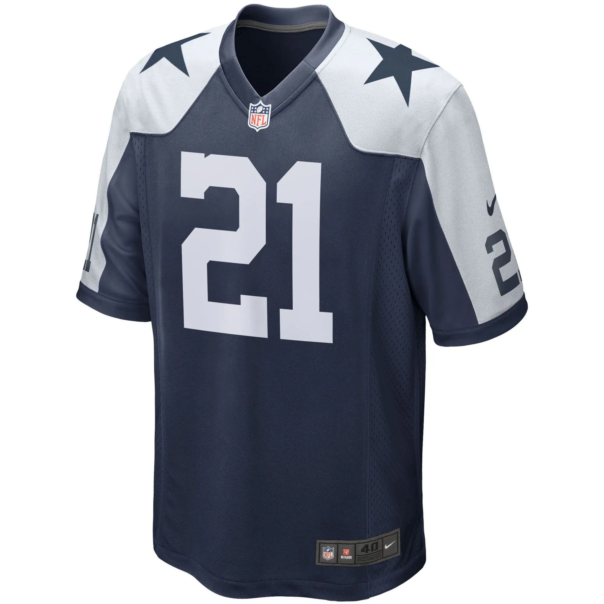 Ezekiel Elliott Dallas Cowboys  Alternate Game Team Jersey - Navy