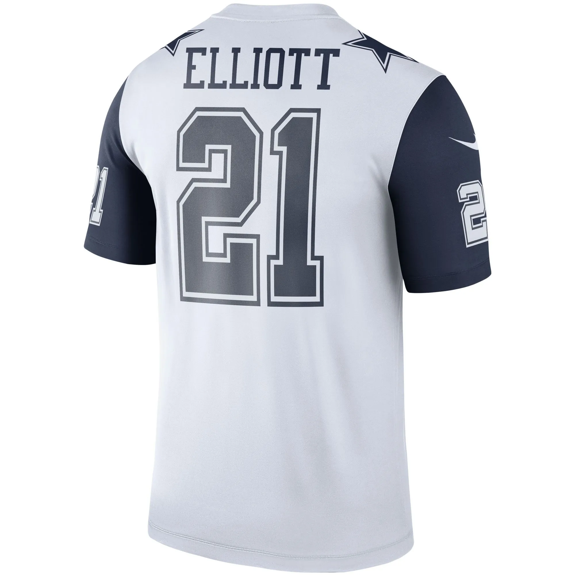 Ezekiel Elliott Dallas Cowboys  Color Rush Legend Player Jersey - White