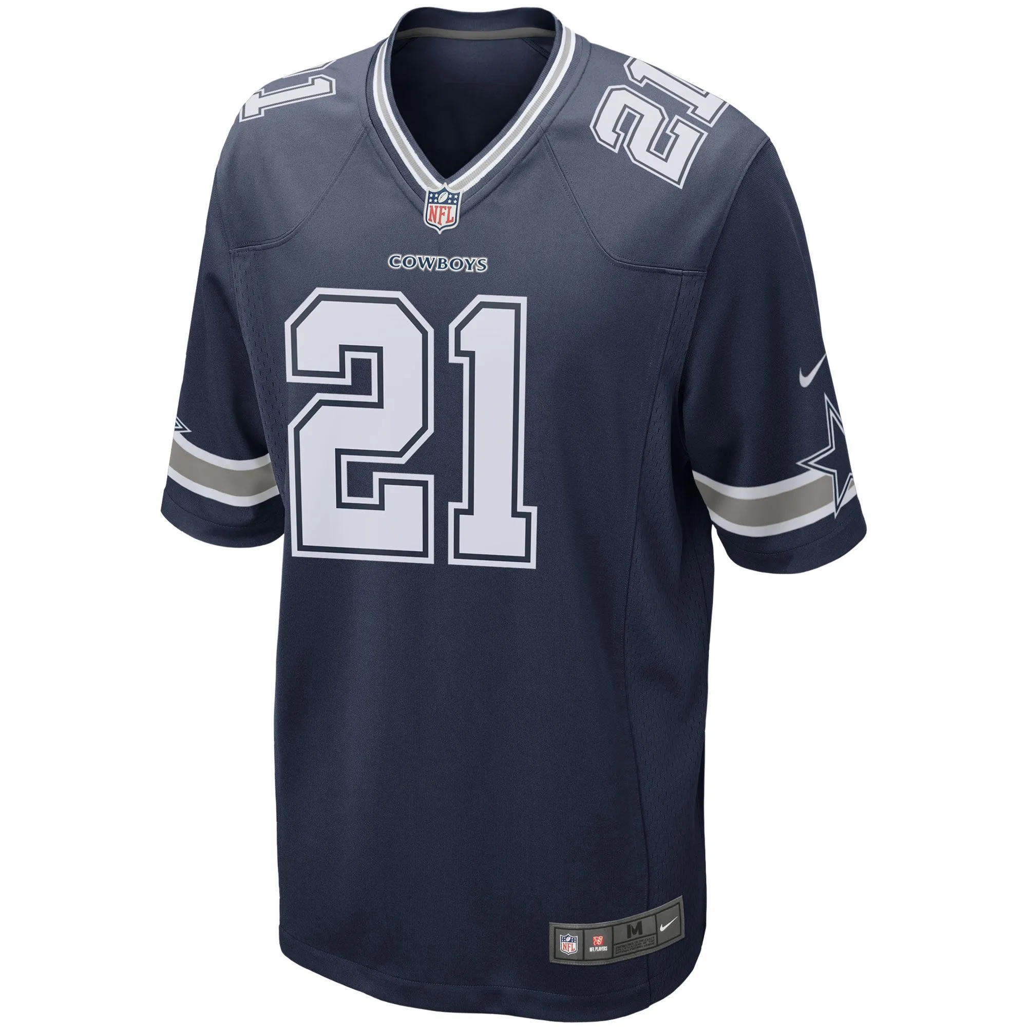 Ezekiel Elliott Dallas Cowboys  Game Team Jersey - Navy