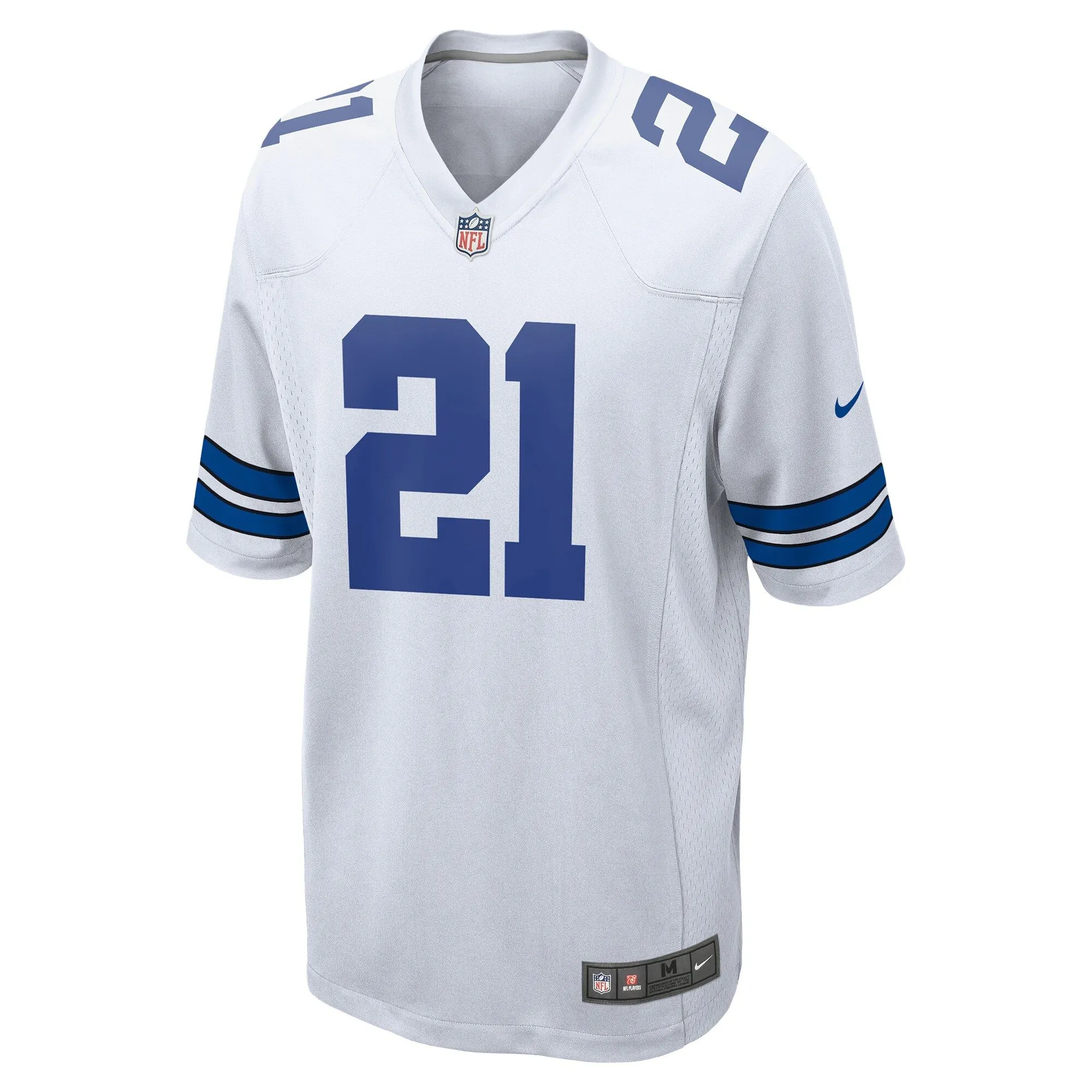 Ezekiel Elliott Dallas Cowboys  Team Game Jersey - White