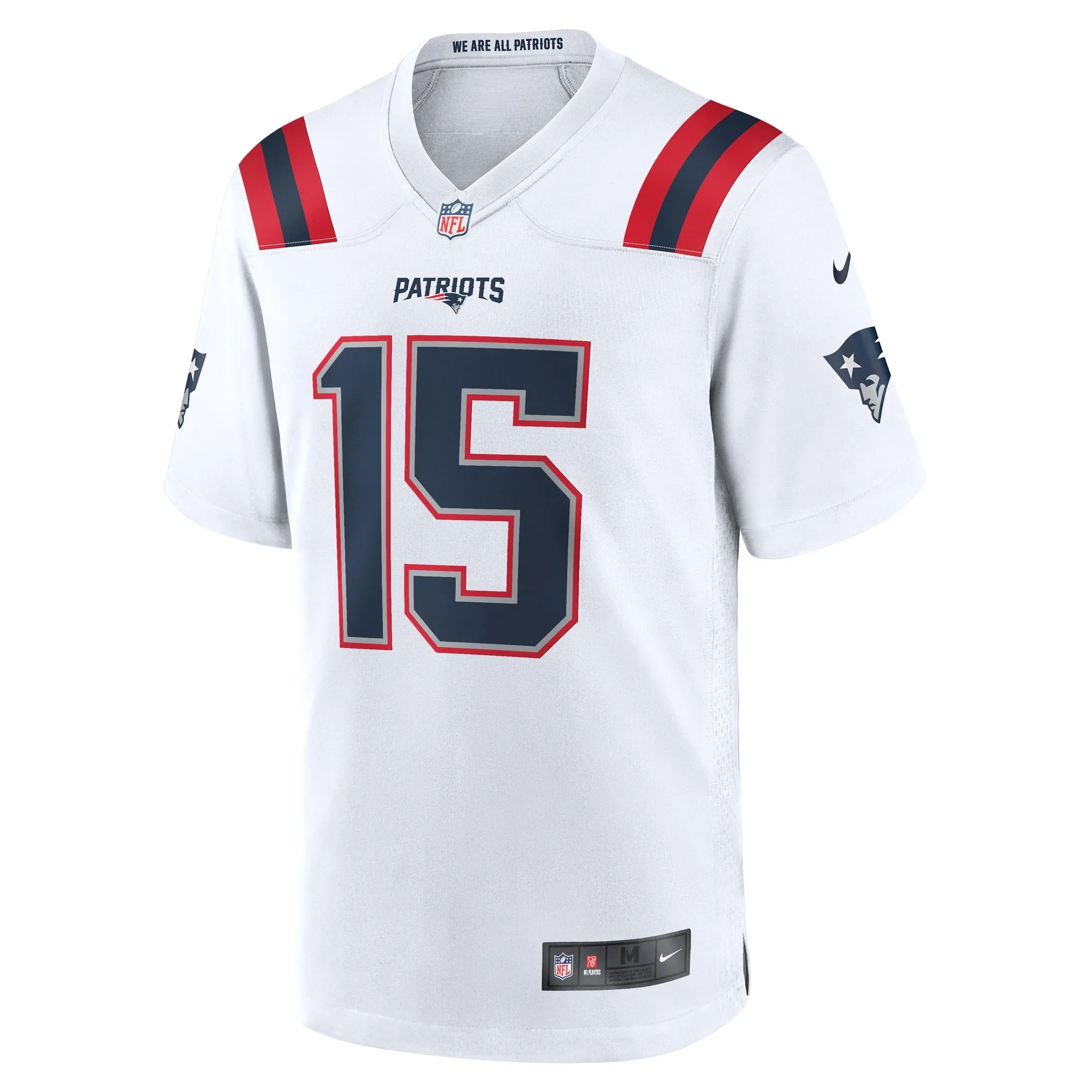 Ezekiel Elliott New England Patriots  Game Player Jersey - White