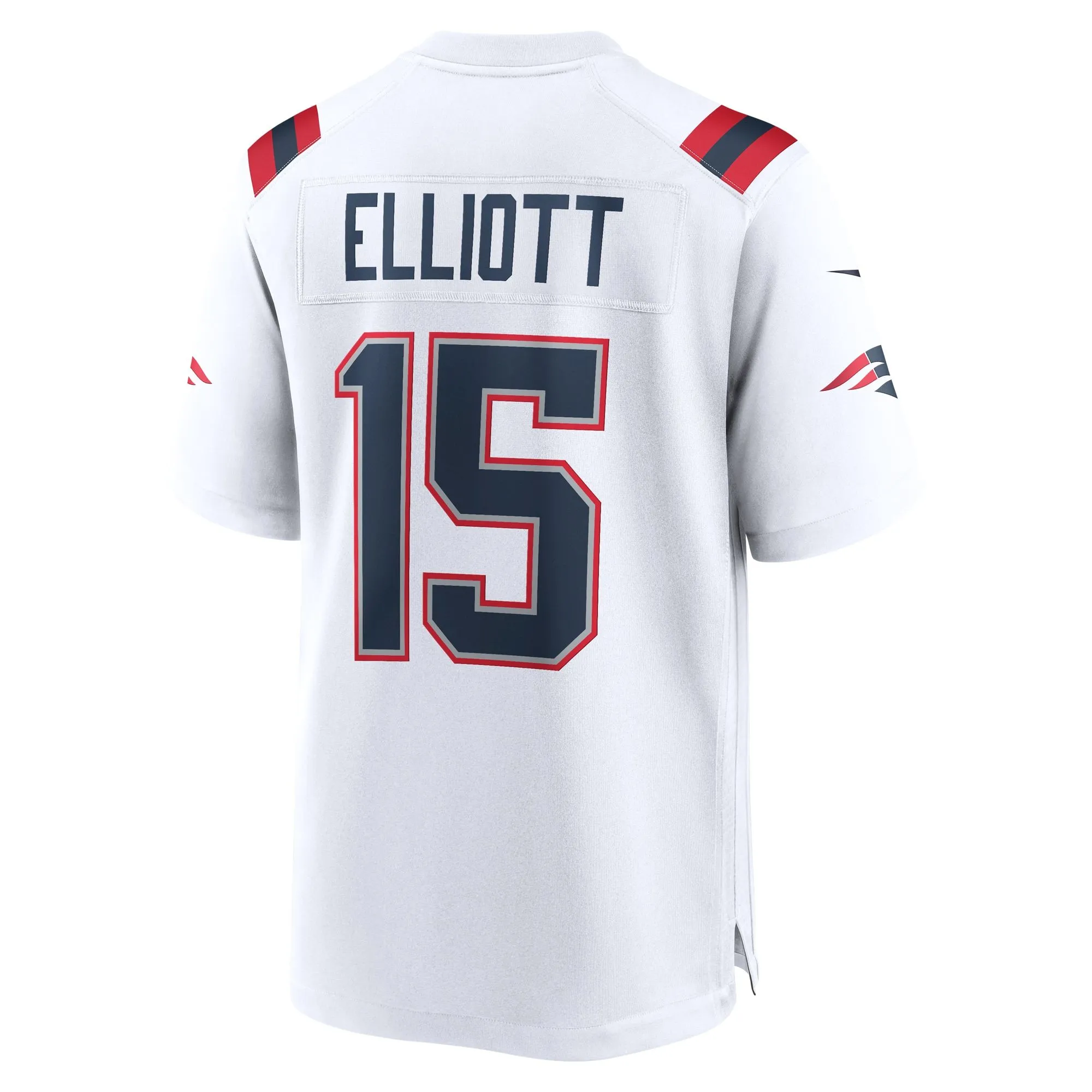 Ezekiel Elliott New England Patriots  Game Player Jersey - White