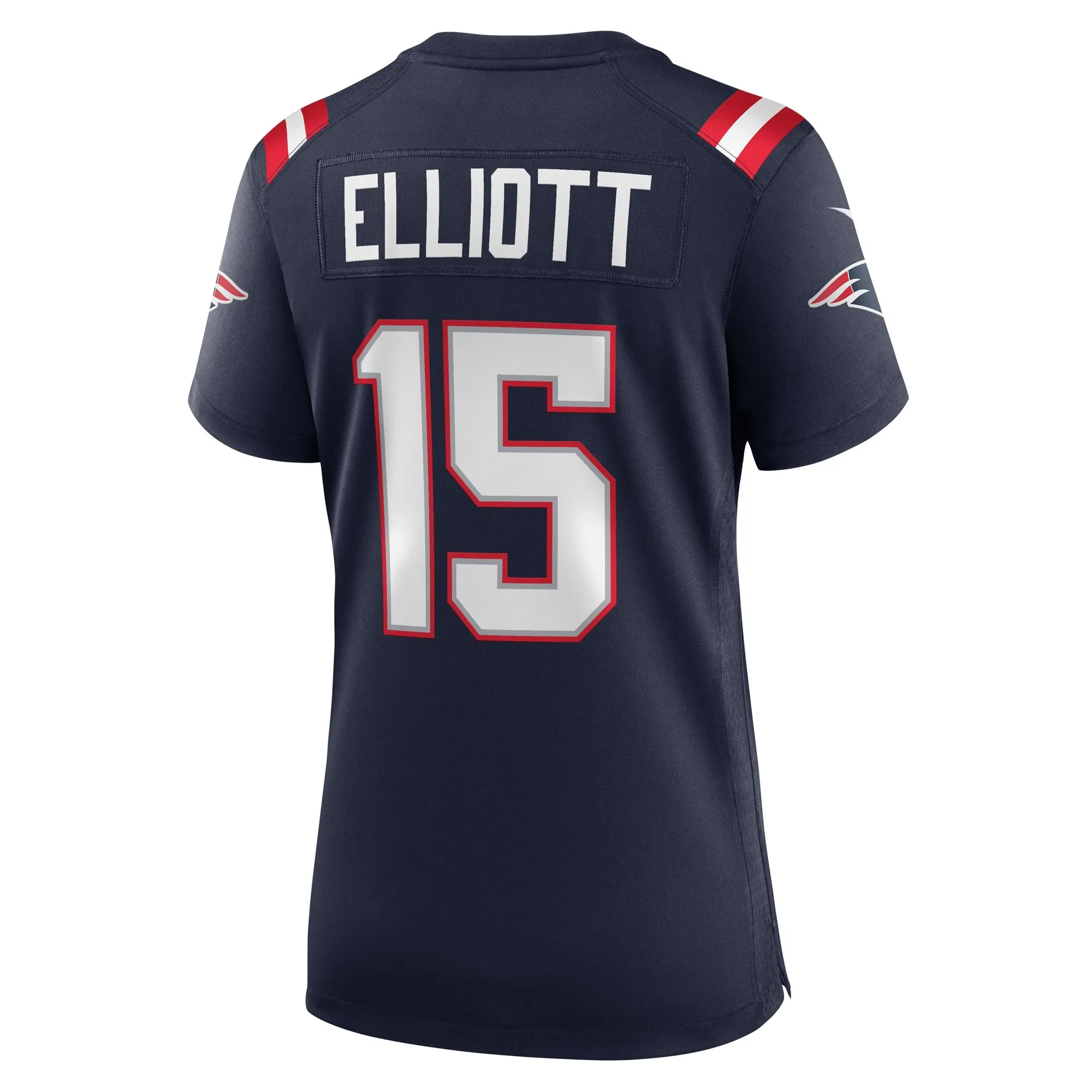 Ezekiel Elliott New England Patriots  Women's Game Player Jersey - Navy