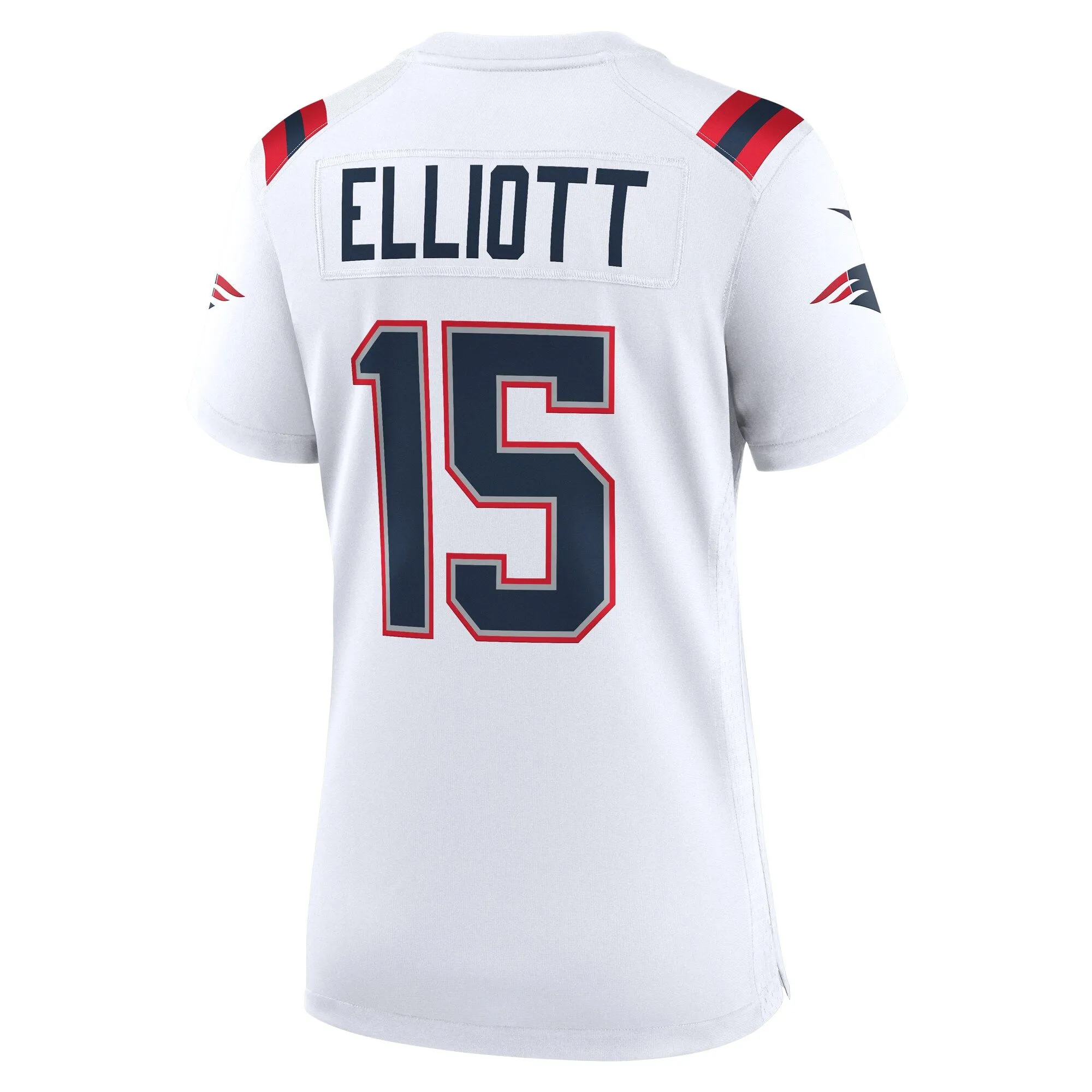 Ezekiel Elliott New England Patriots  Women's Game Player Jersey - White