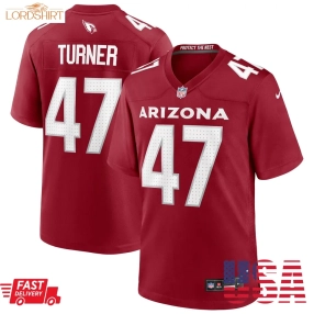 Ezekiel Turner Arizona Cardinals  Team Game Jersey    Cardinal