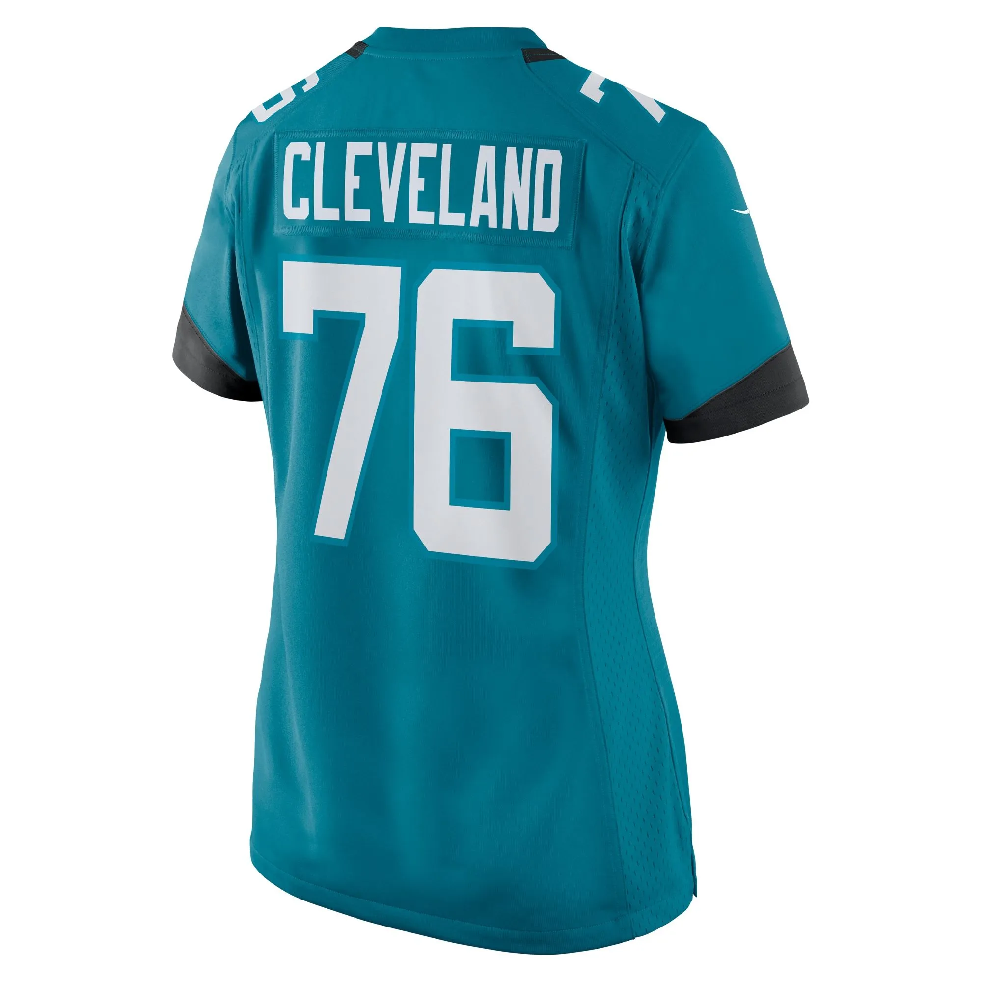 Ezra Cleveland Jacksonville Jaguars  Women's  Game Jersey -  Teal