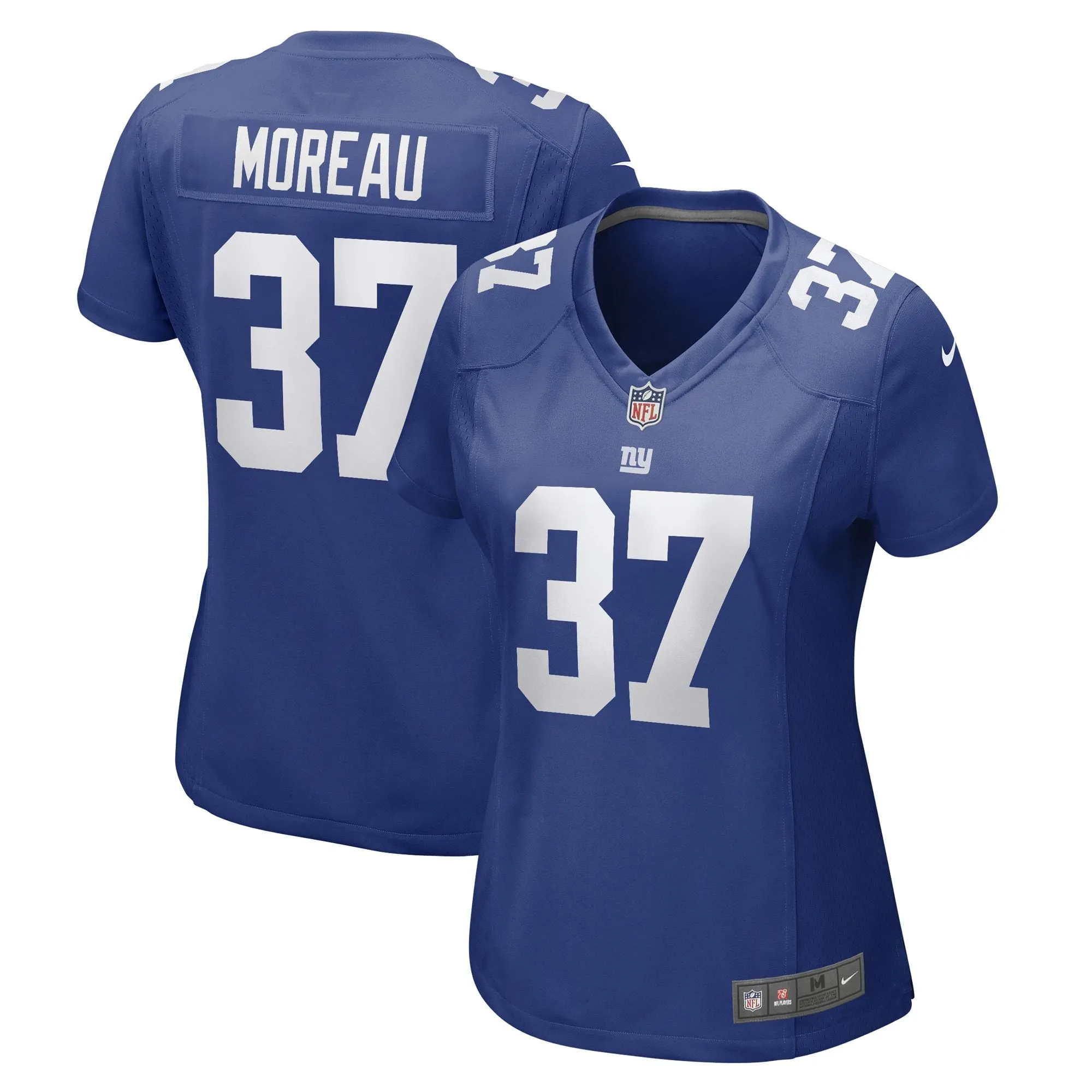 Fabian Moreau New York Giants  Women's Game Player Jersey - Royal