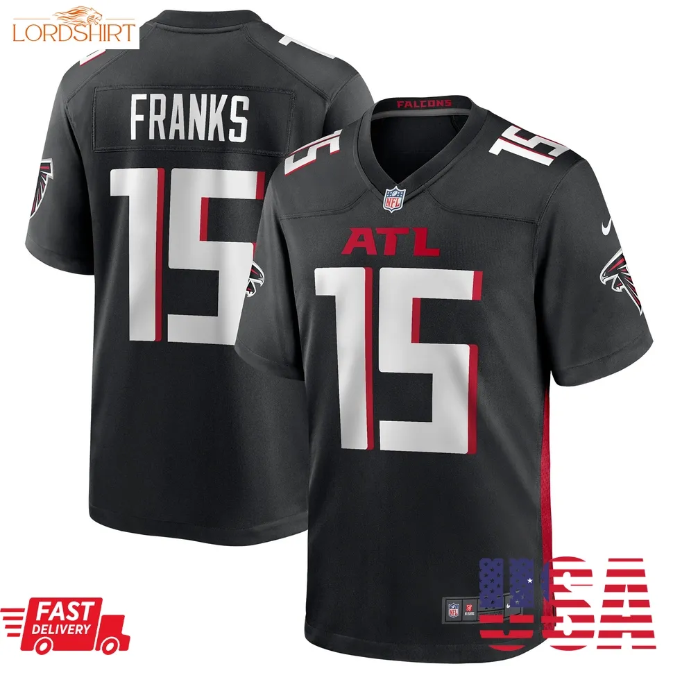 Feleipe Franks Atlanta Falcons  Game Jersey   Black