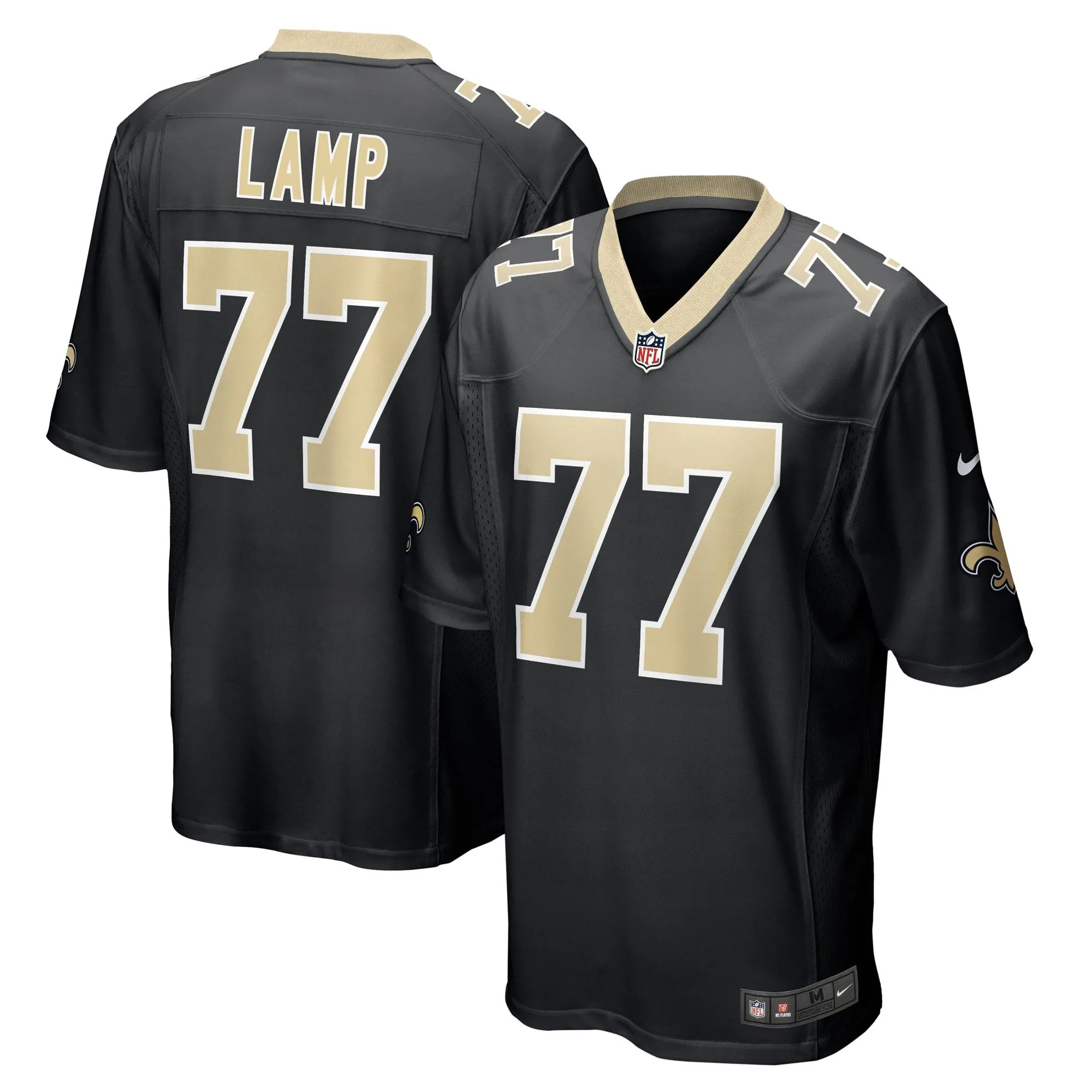 Forrest Lamp New Orleans Saints  Game Player Jersey - Black