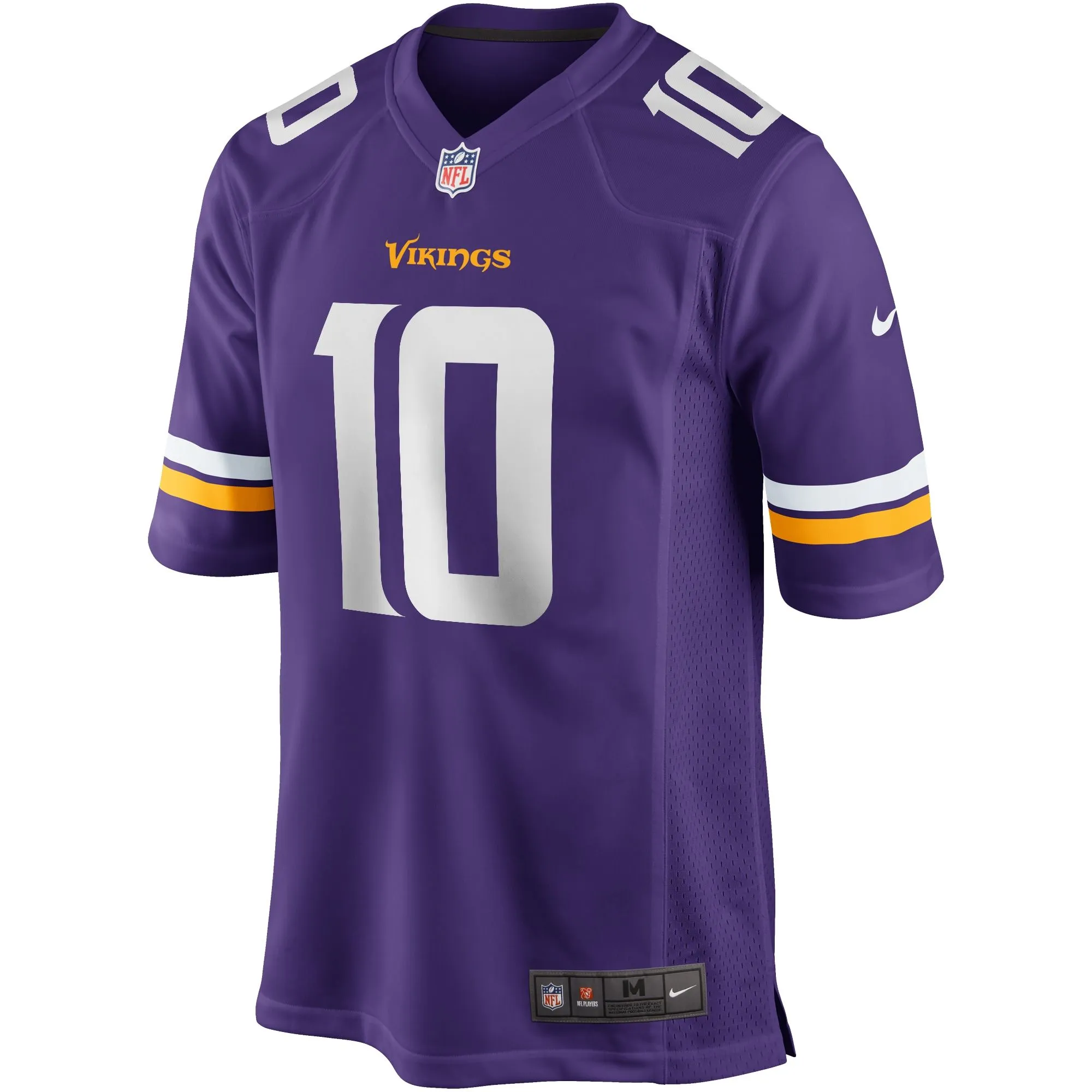 Fran Tarkenton Minnesota Vikings  Game Retired Player Jersey - Purple