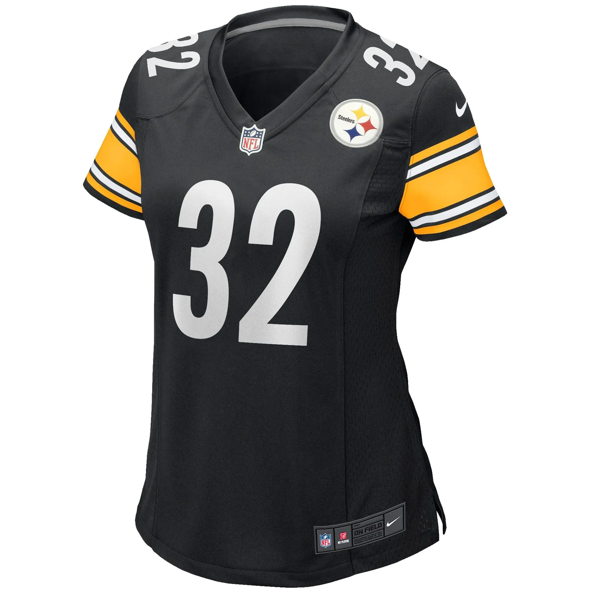 Franco Harris Pittsburgh Steelers  Women's Game Retired Player Jersey - Black