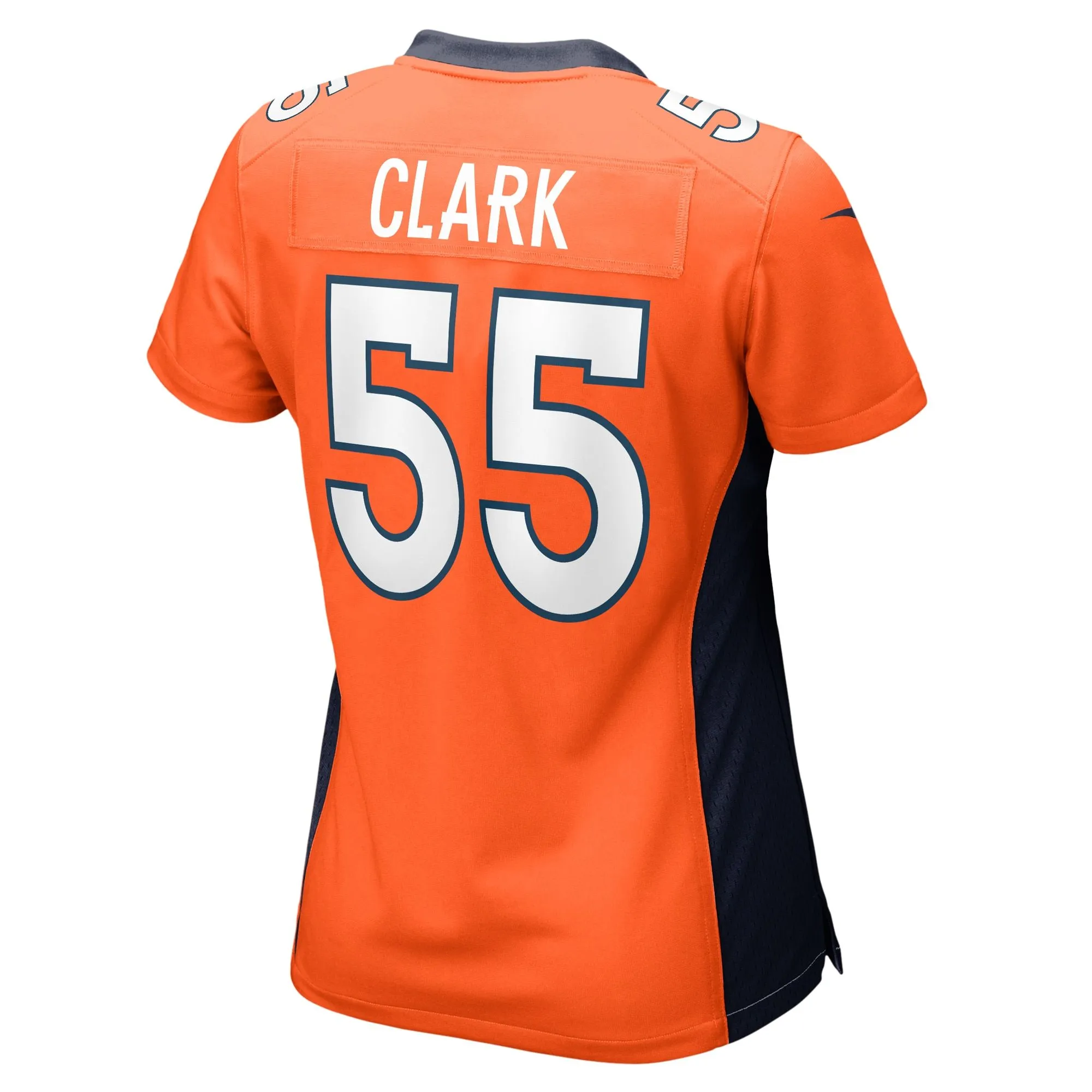 Frank Clark Denver Broncos  Women's Team Game Jersey -  Orange