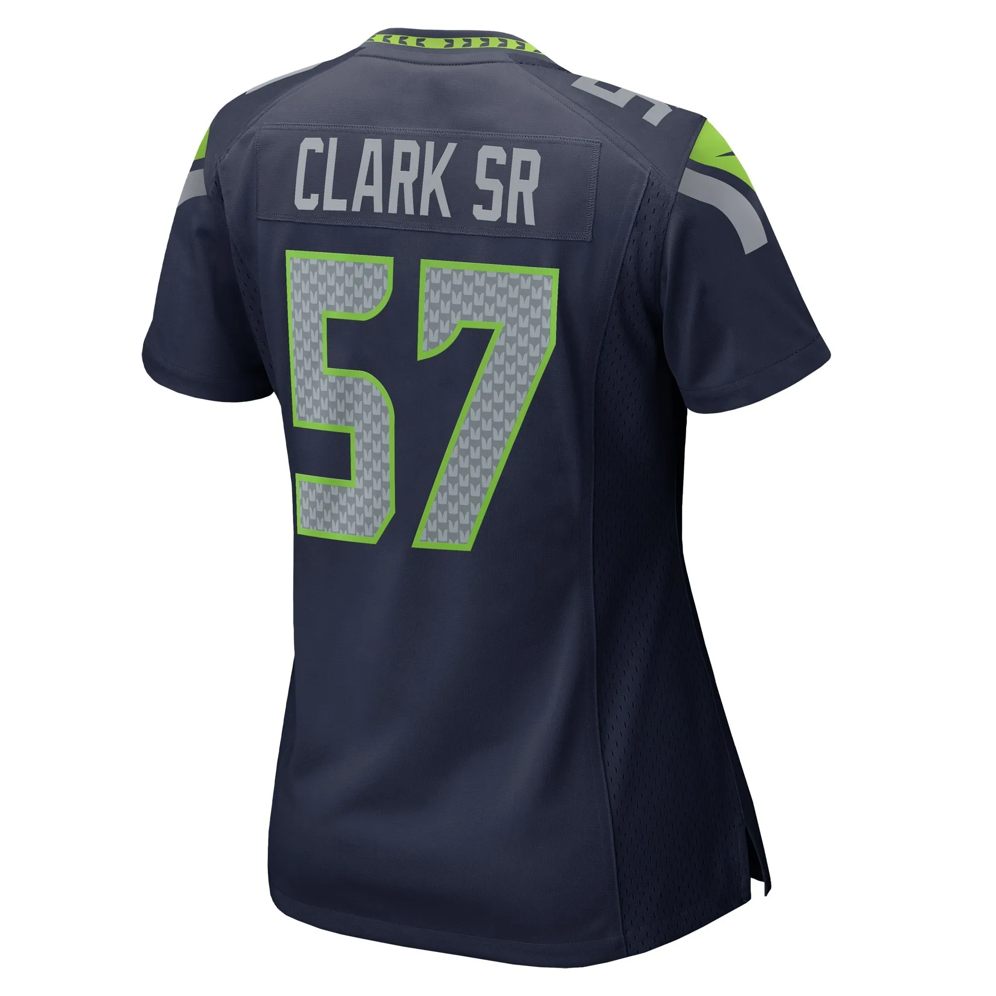 Frank Clark Seattle Seahawks  Women's  Game Jersey - College Navy