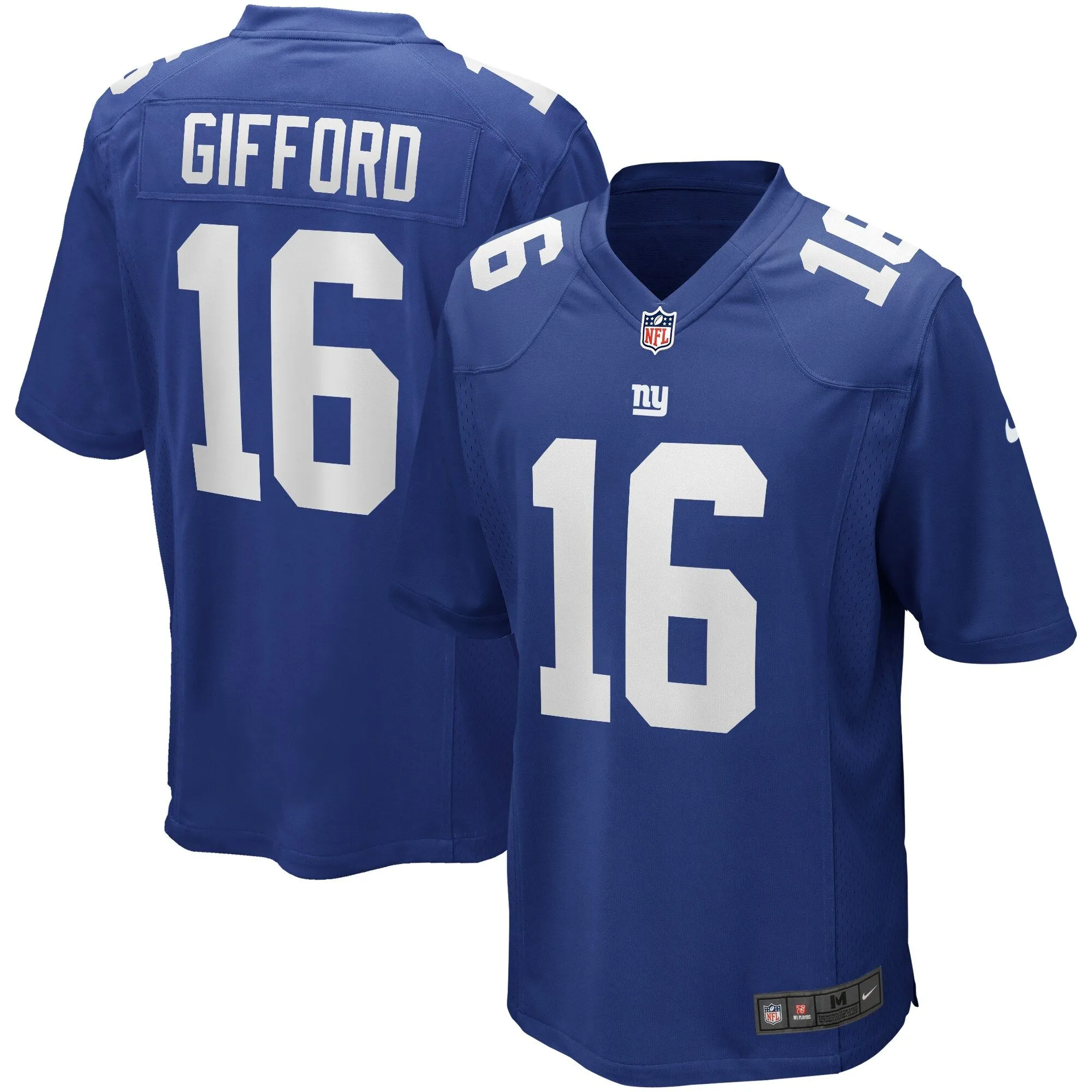 Frank Gifford New York Giants  Game Retired Player Jersey - Royal