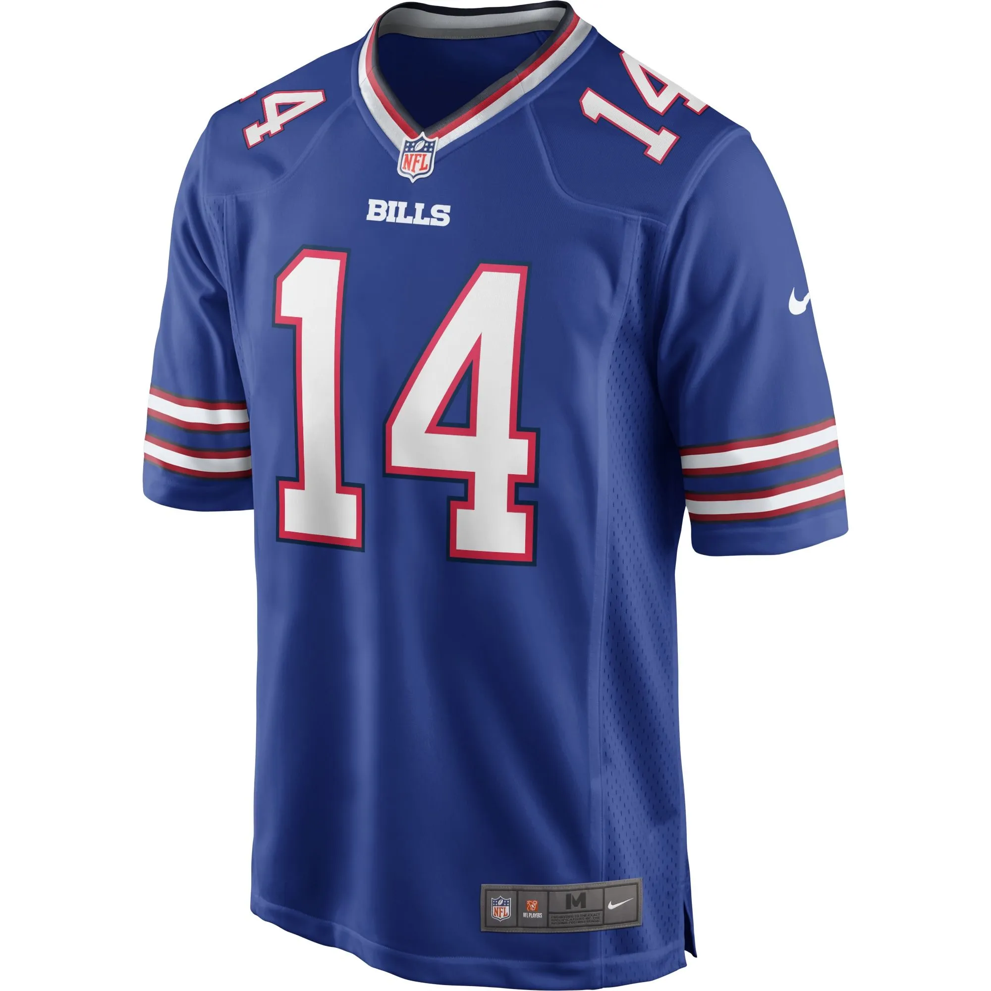 Frank Reich Buffalo Bills  Game Retired Player Jersey - Royal