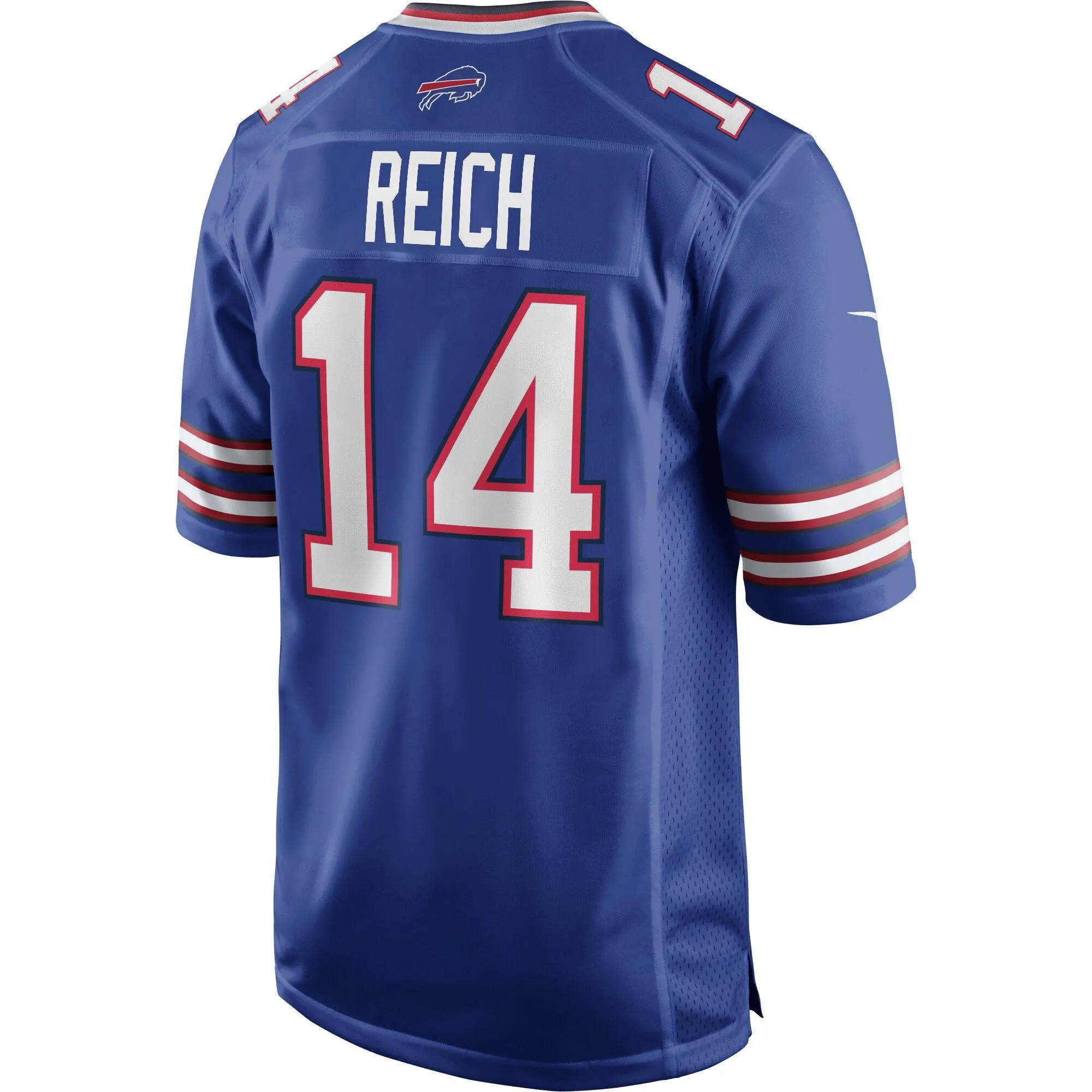 Frank Reich Buffalo Bills  Game Retired Player Jersey - Royal