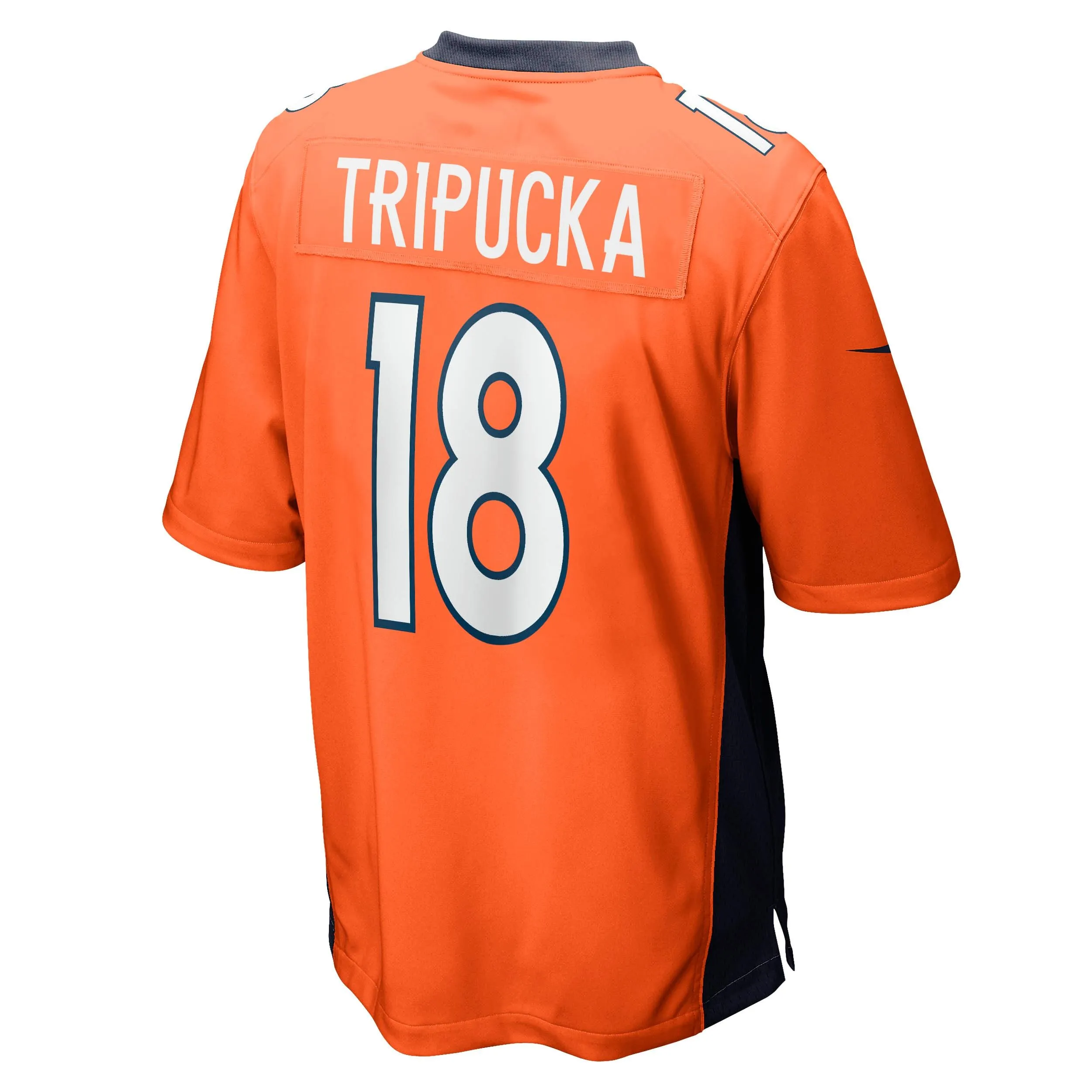 Frank Tripucka Denver Broncos  Retired Player Jersey - Orange