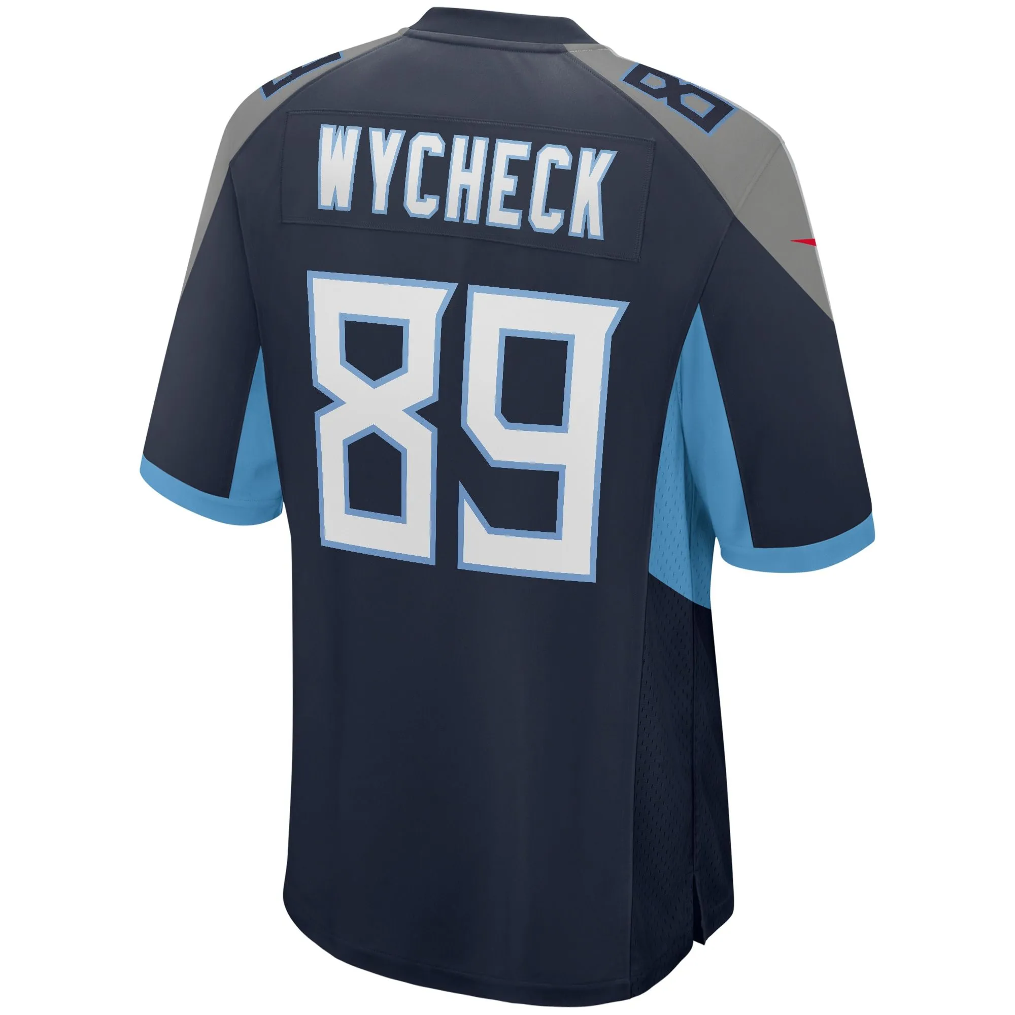 Frank Wycheck Tennessee Titans  Game Retired Player Jersey - Navy