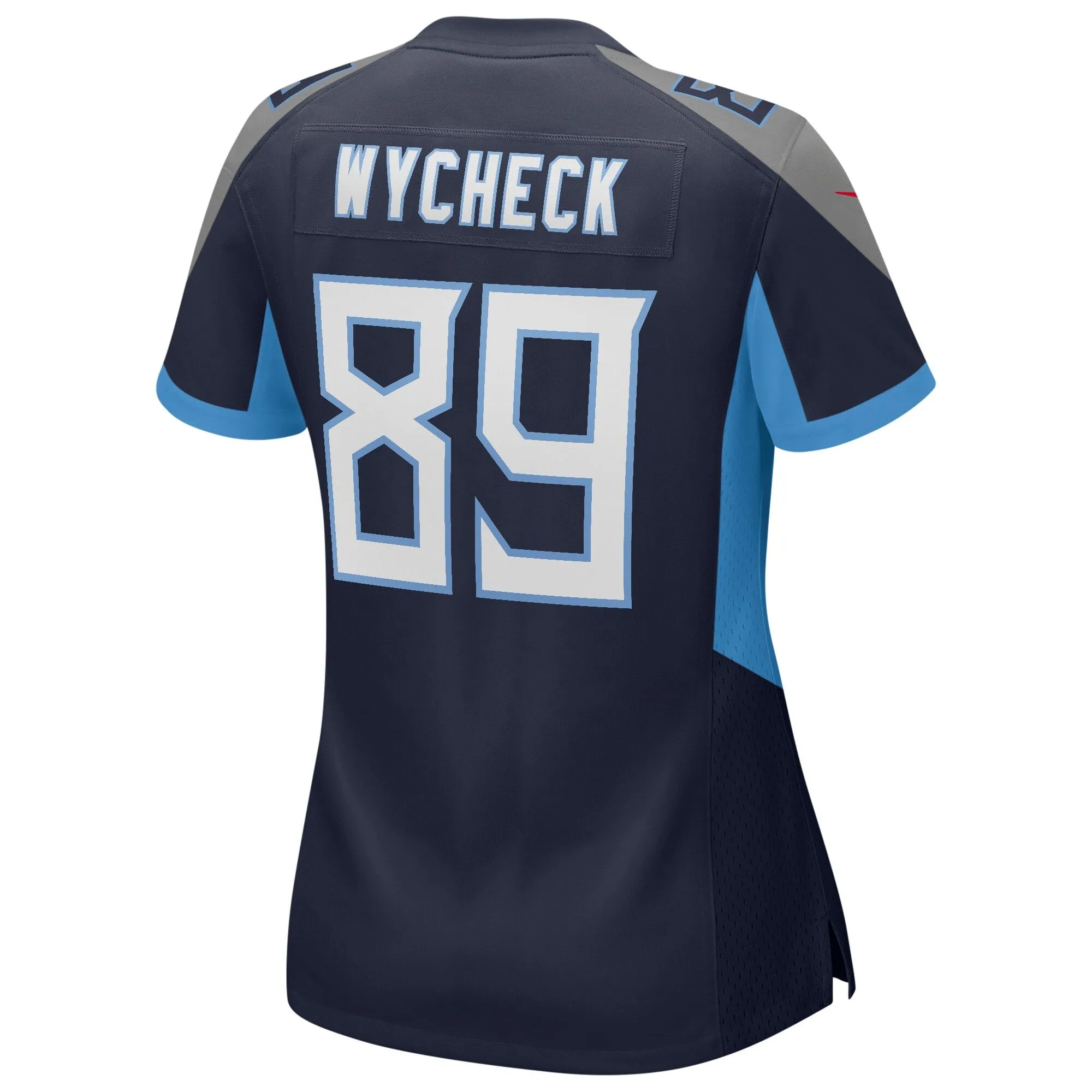 Frank Wycheck Tennessee Titans  Women's Game Retired Player Jersey - Navy