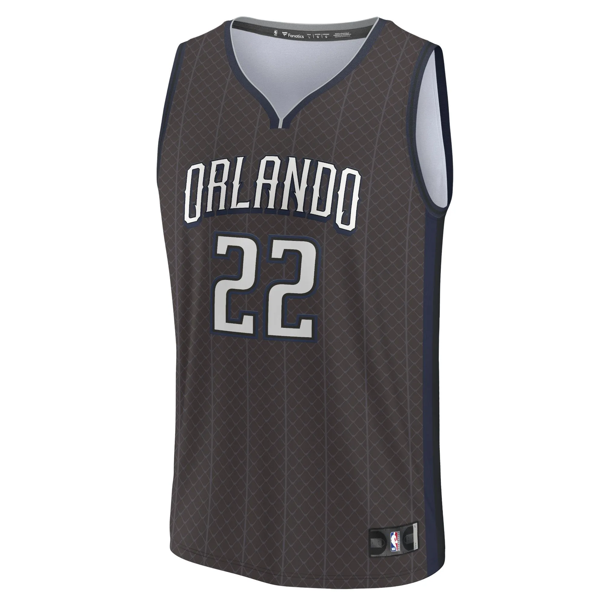 Franz Wagner Orlando Magic Fanatics Branded Fastbreak Jersey - City Edition - Black