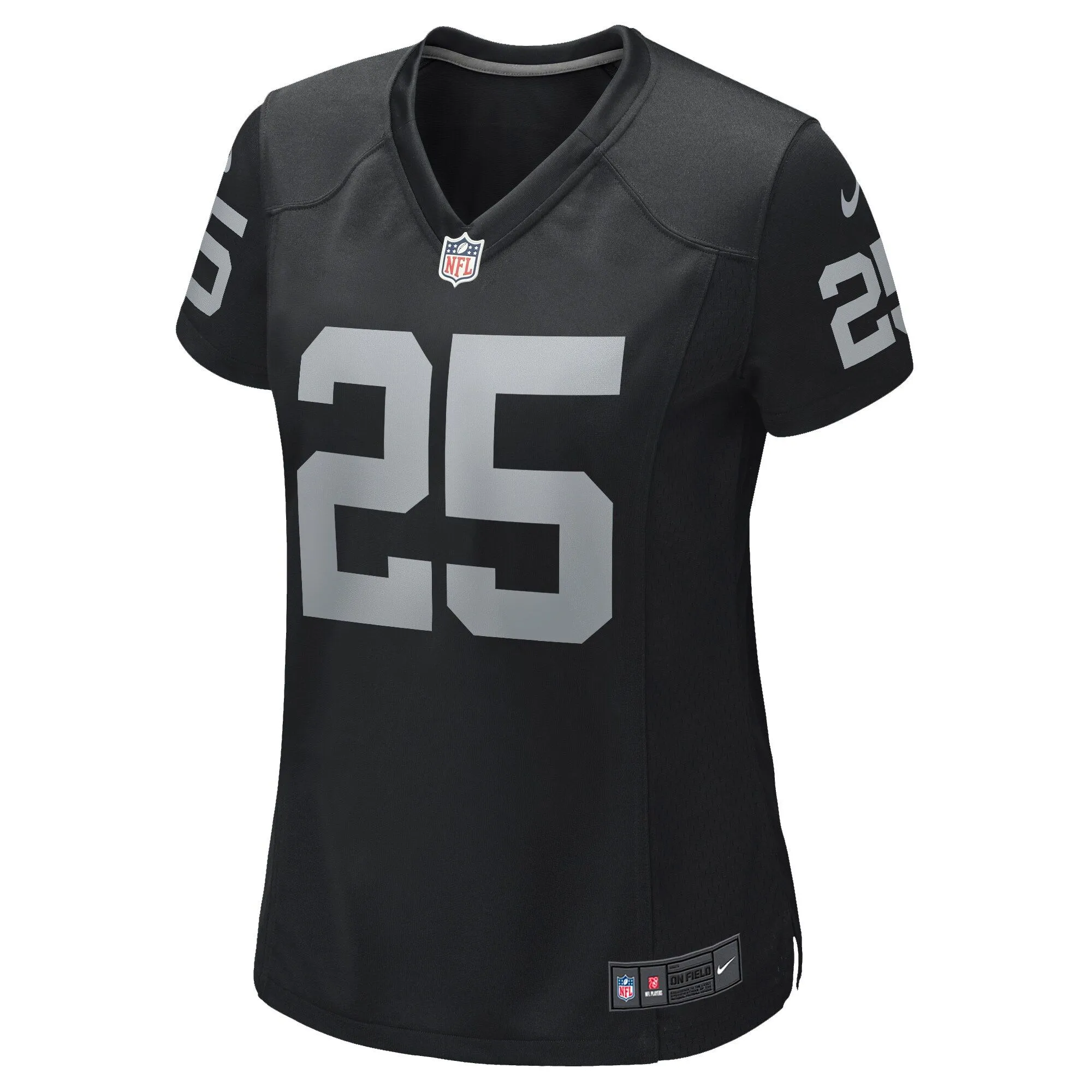 Fred Biletnikoff Las Vegas Raiders  Women's Game Retired Player Jersey - Black