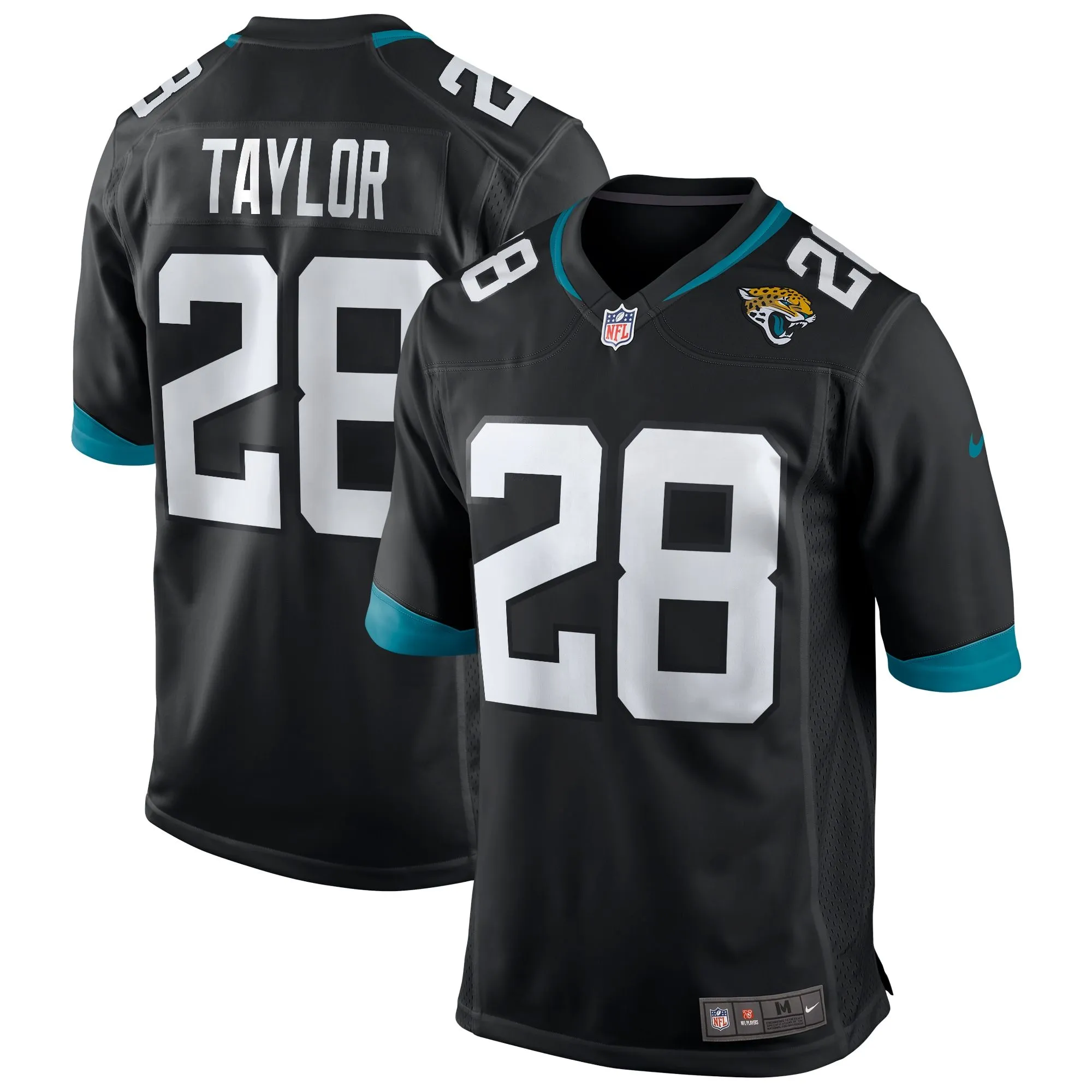 Fred Taylor Jacksonville Jaguars  Game Retired Player Jersey - Black