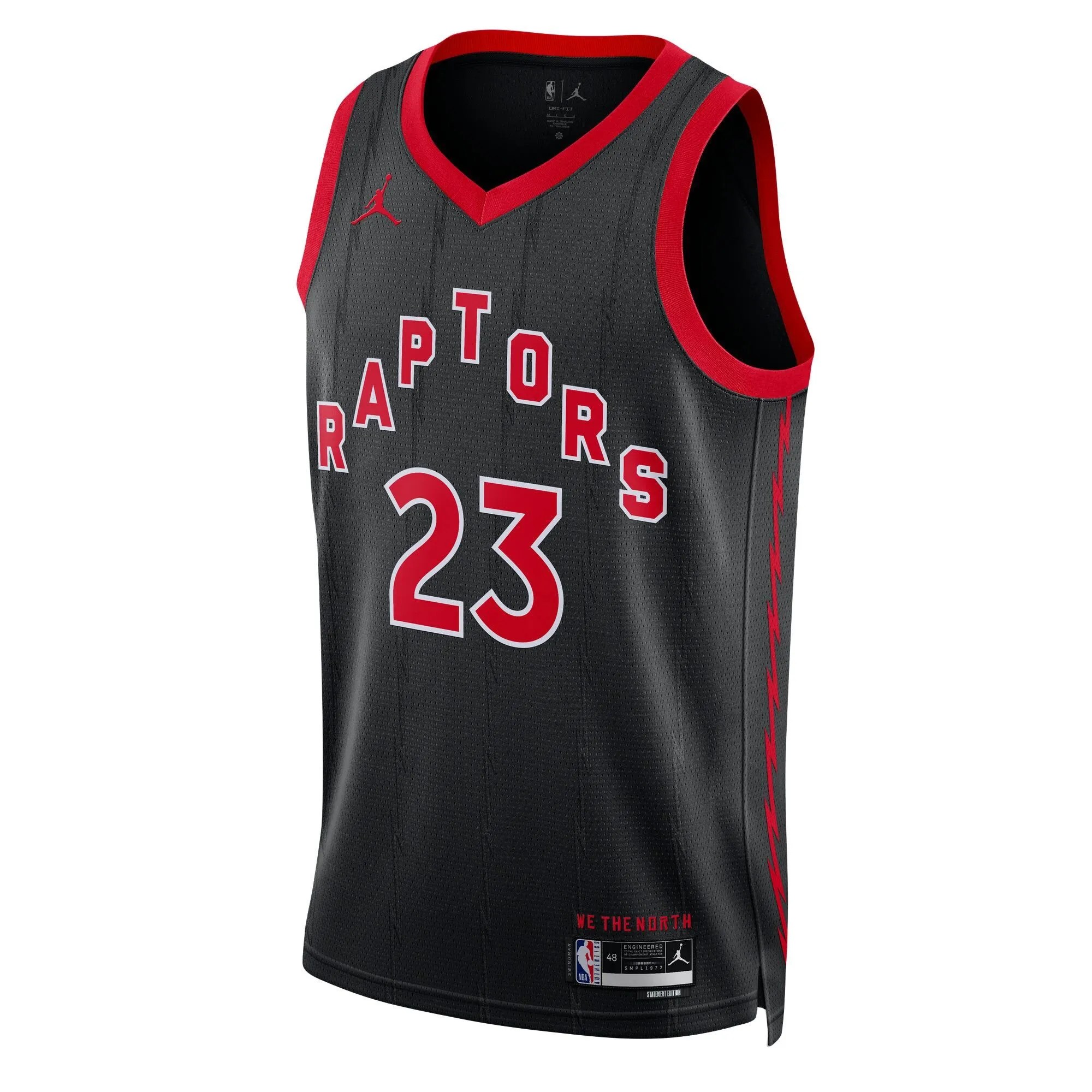 Fred VanVleet Toronto Raptors Jordan Brand Unisex Swingman Jersey - Statement Edition - Black