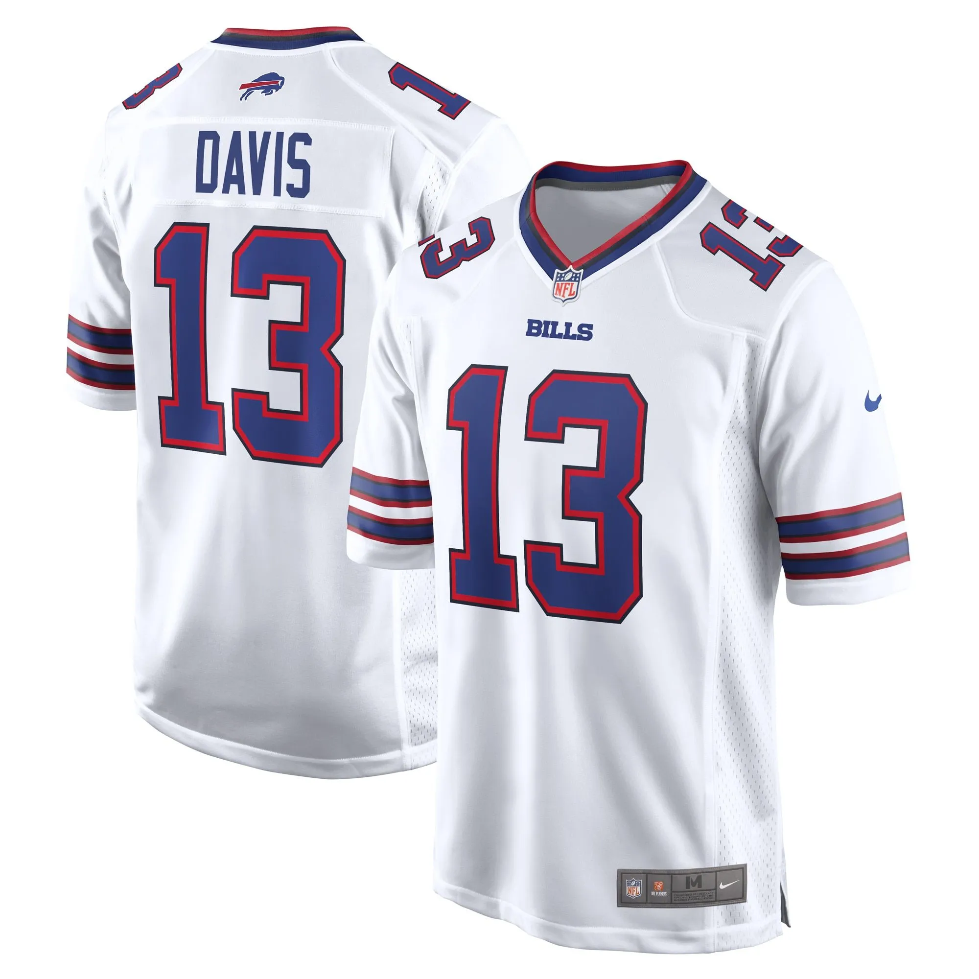 Gabe Davis Buffalo Bills  Game Player Jersey - White