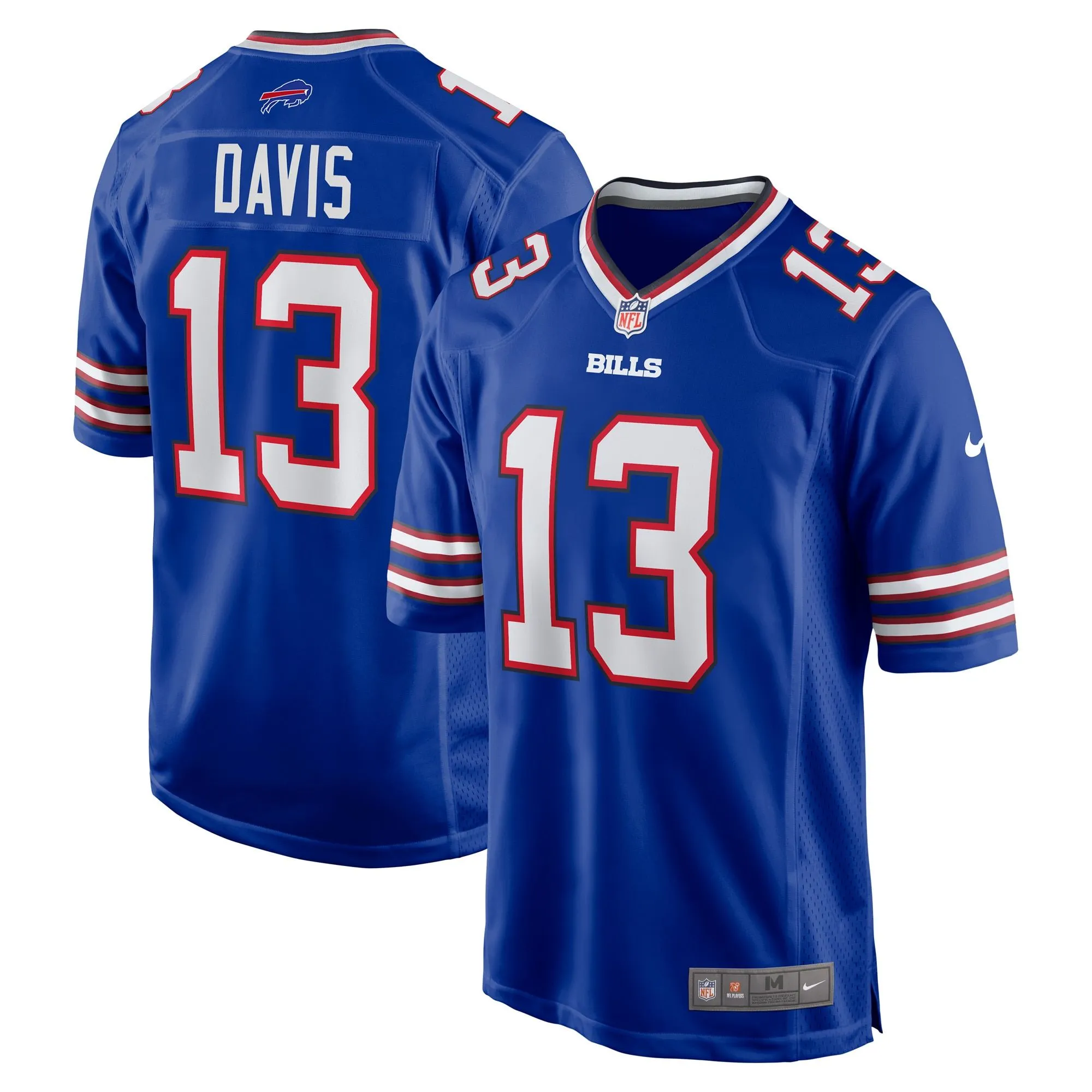 Gabriel Davis Buffalo Bills  Team Game Player Jersey - Royal