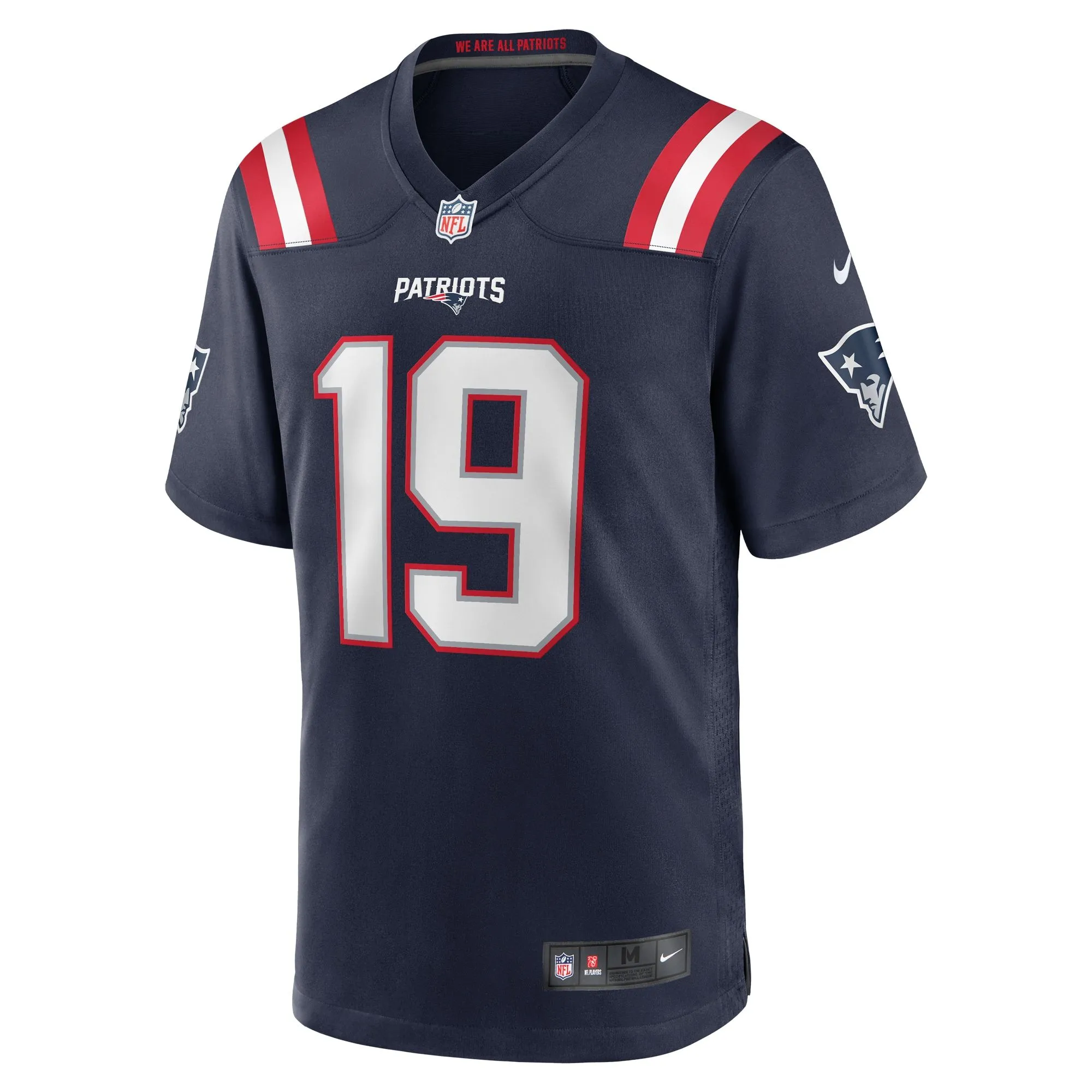 Garrett Gilbert New England Patriots  Home Game Player Jersey - Navy