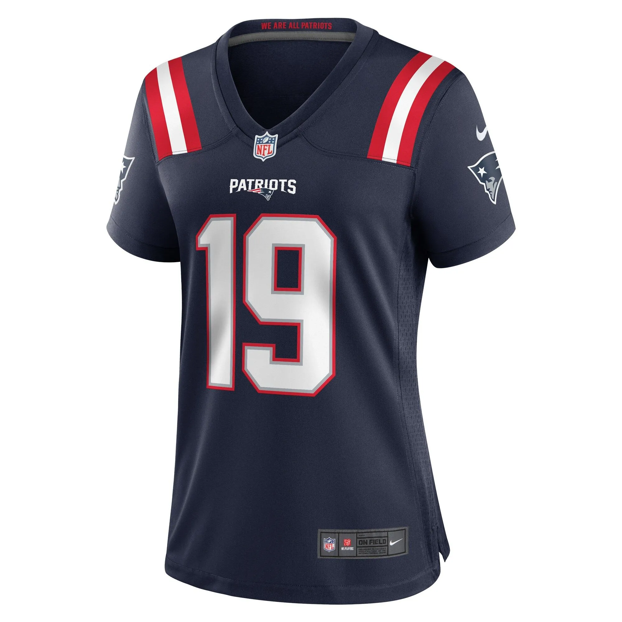 Garrett Gilbert New England Patriots  Women's Home Game Player Jersey - Navy