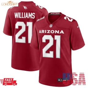 Garrett Williams Arizona Cardinals   Game Jersey    Cardinal