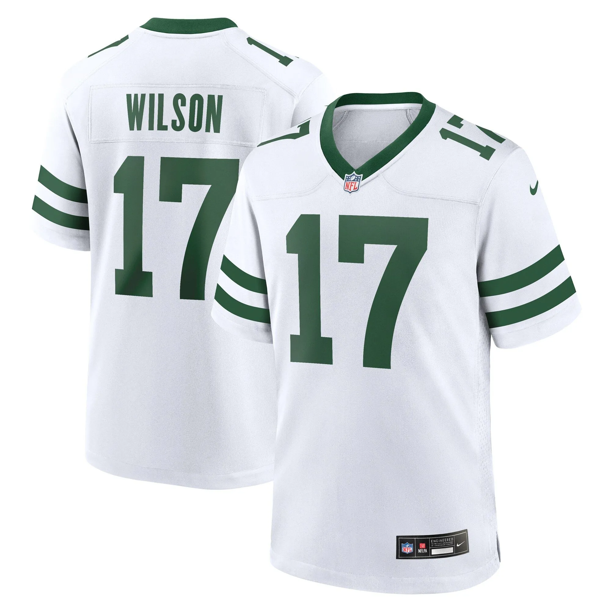 Garrett Wilson New York Jets  Legacy Player Game Jersey - White