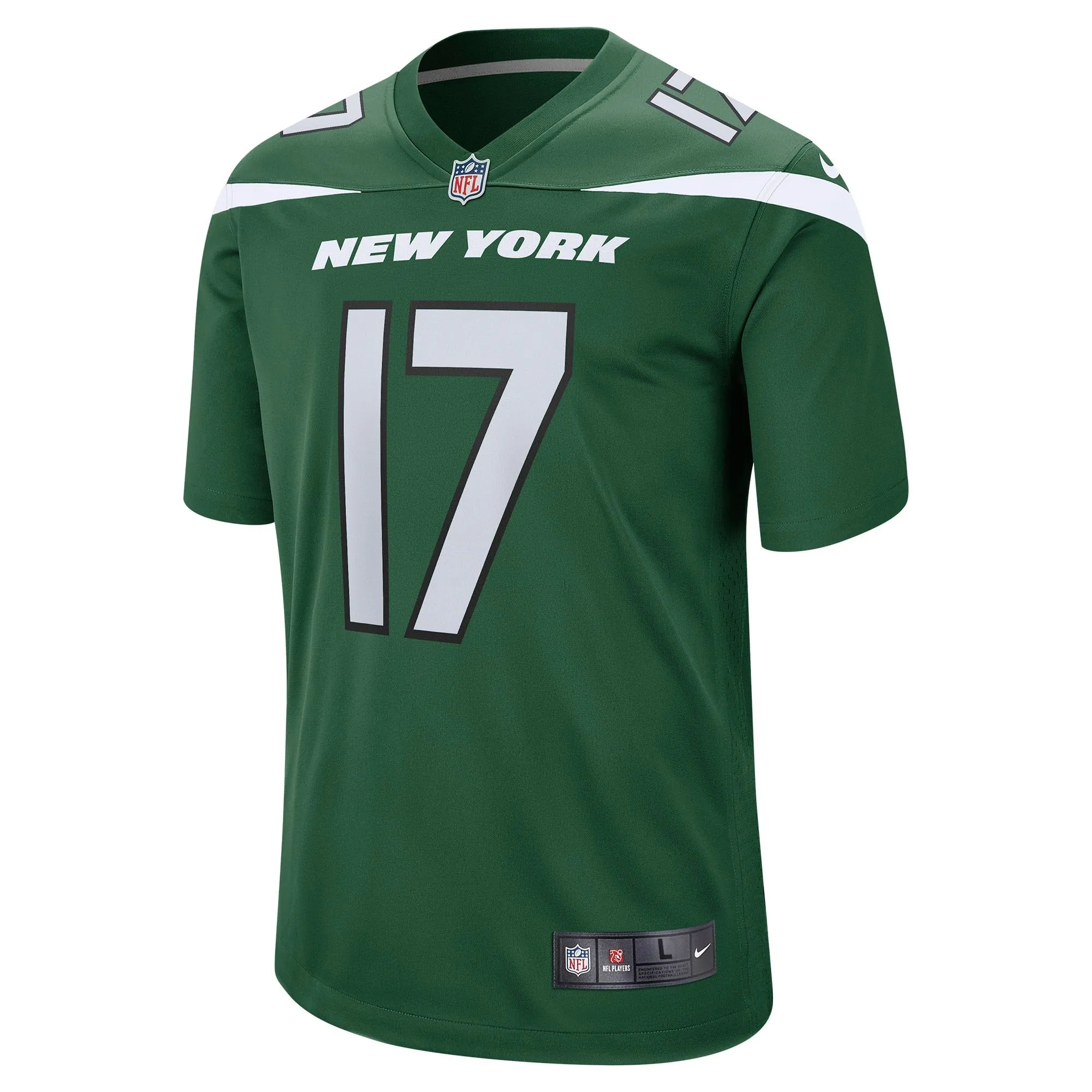 Garrett Wilson New York Jets  Player Game Jersey - Green