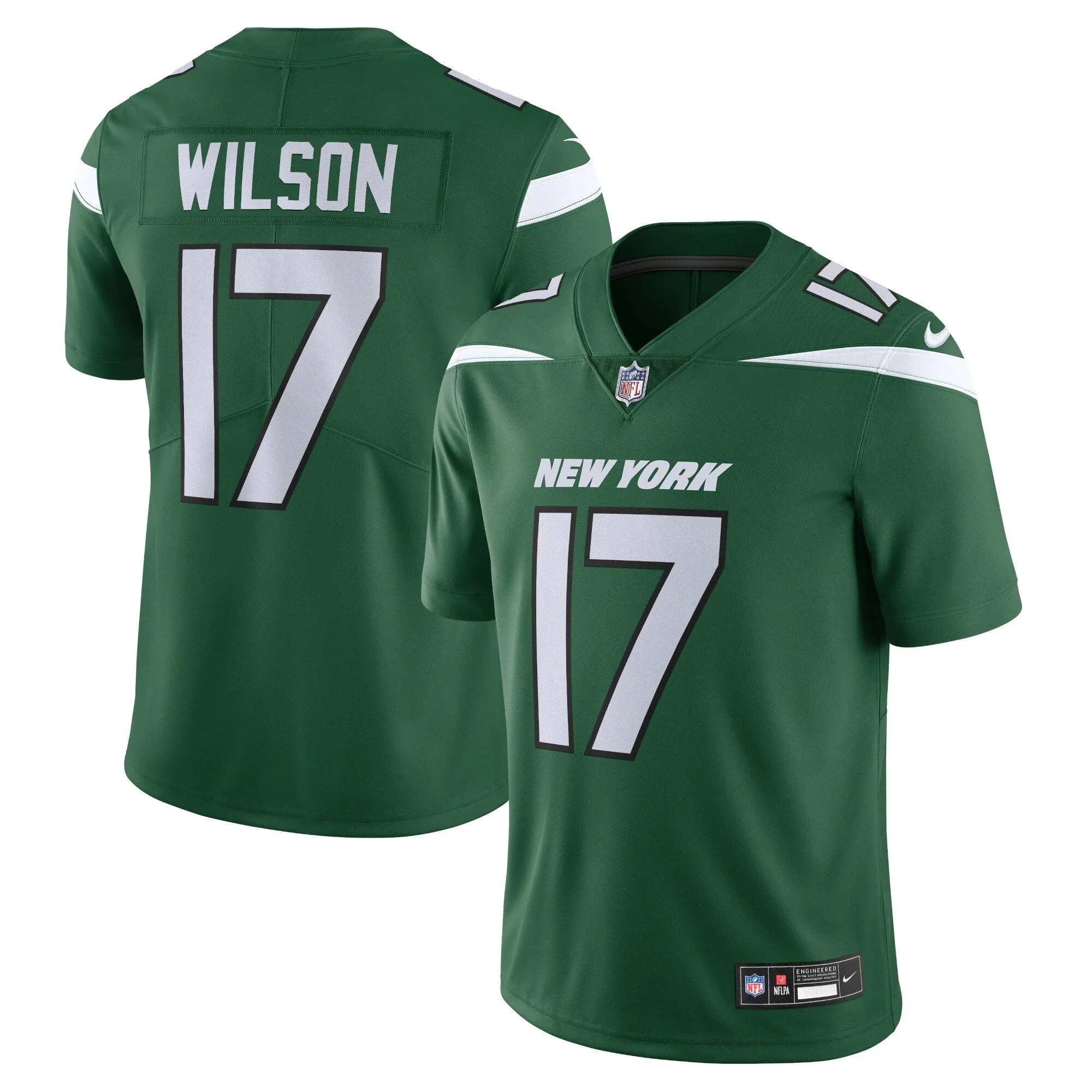 Garrett Wilson New York Jets  Vapor Untouchable Limited Jersey - Gotham Green