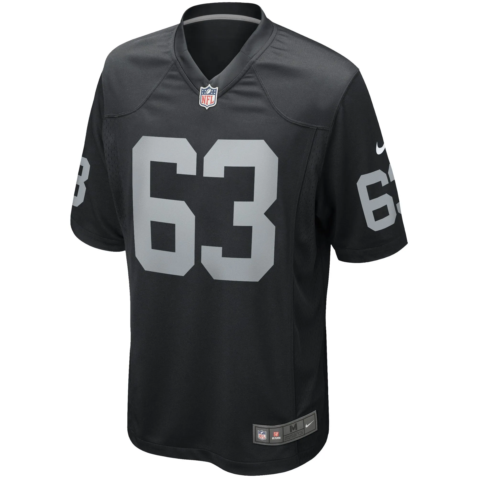 Gene Upshaw Las Vegas Raiders  Game Retired Player Jersey - Black